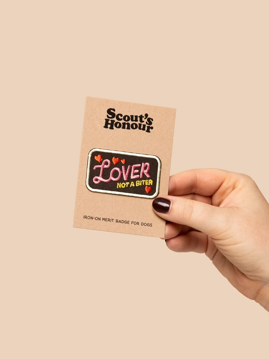 Scout's Honour Merit Badge- Lover Not a Biter