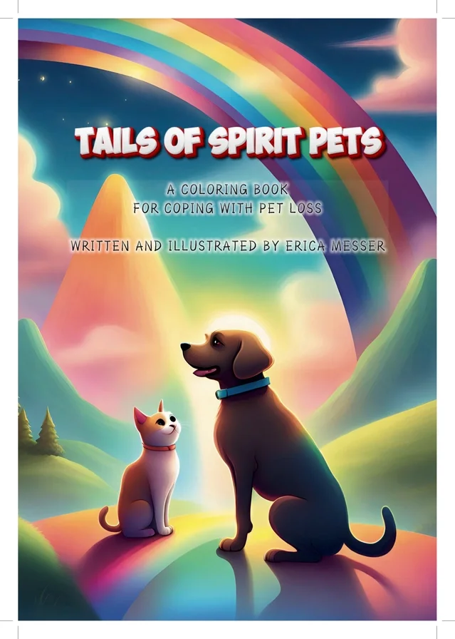 Tails of Spirit Pets Coloring Book