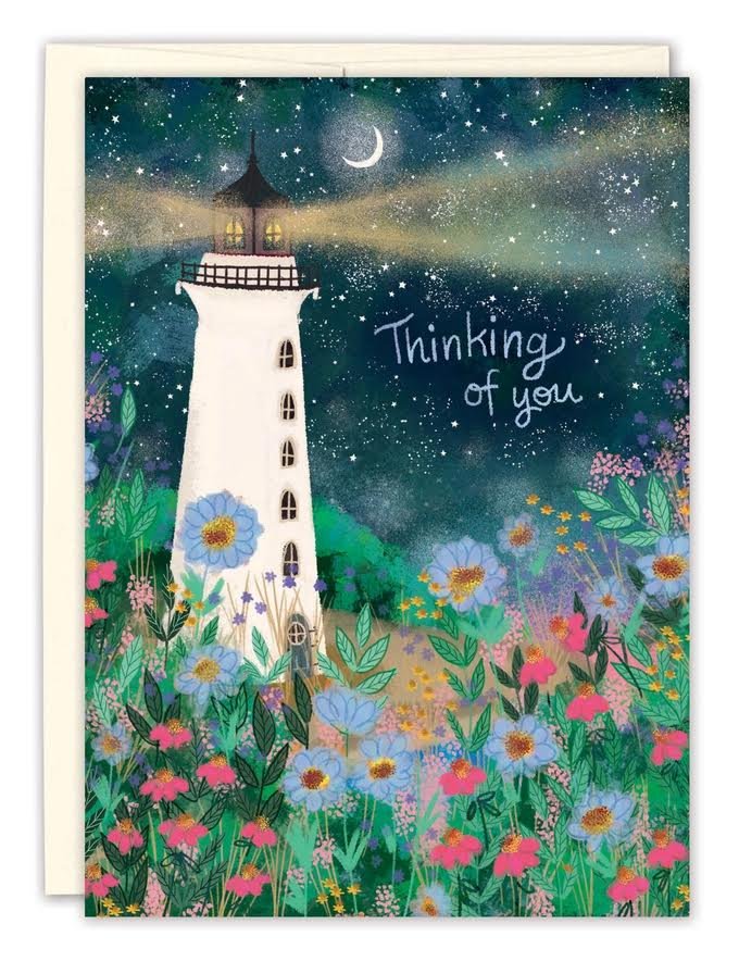 Thinking of You Lighthouse Card