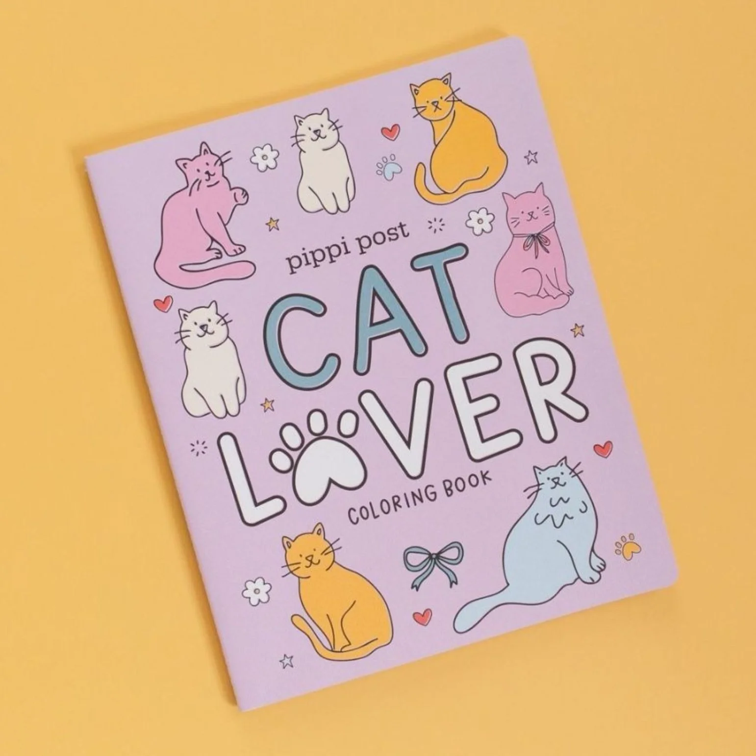 Cat Lover Coloring Book