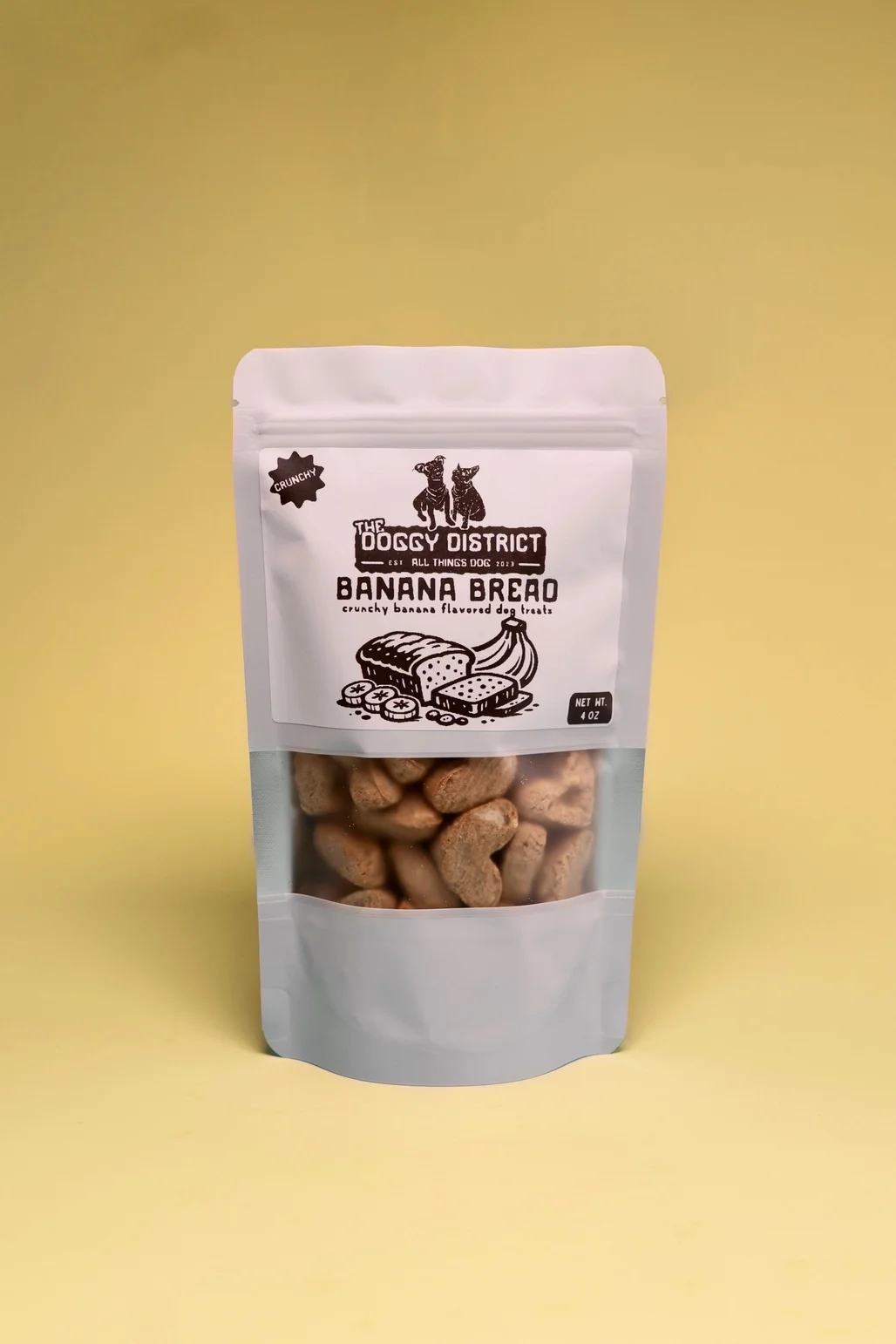 Dog Treats- Banana Bread Crunchy