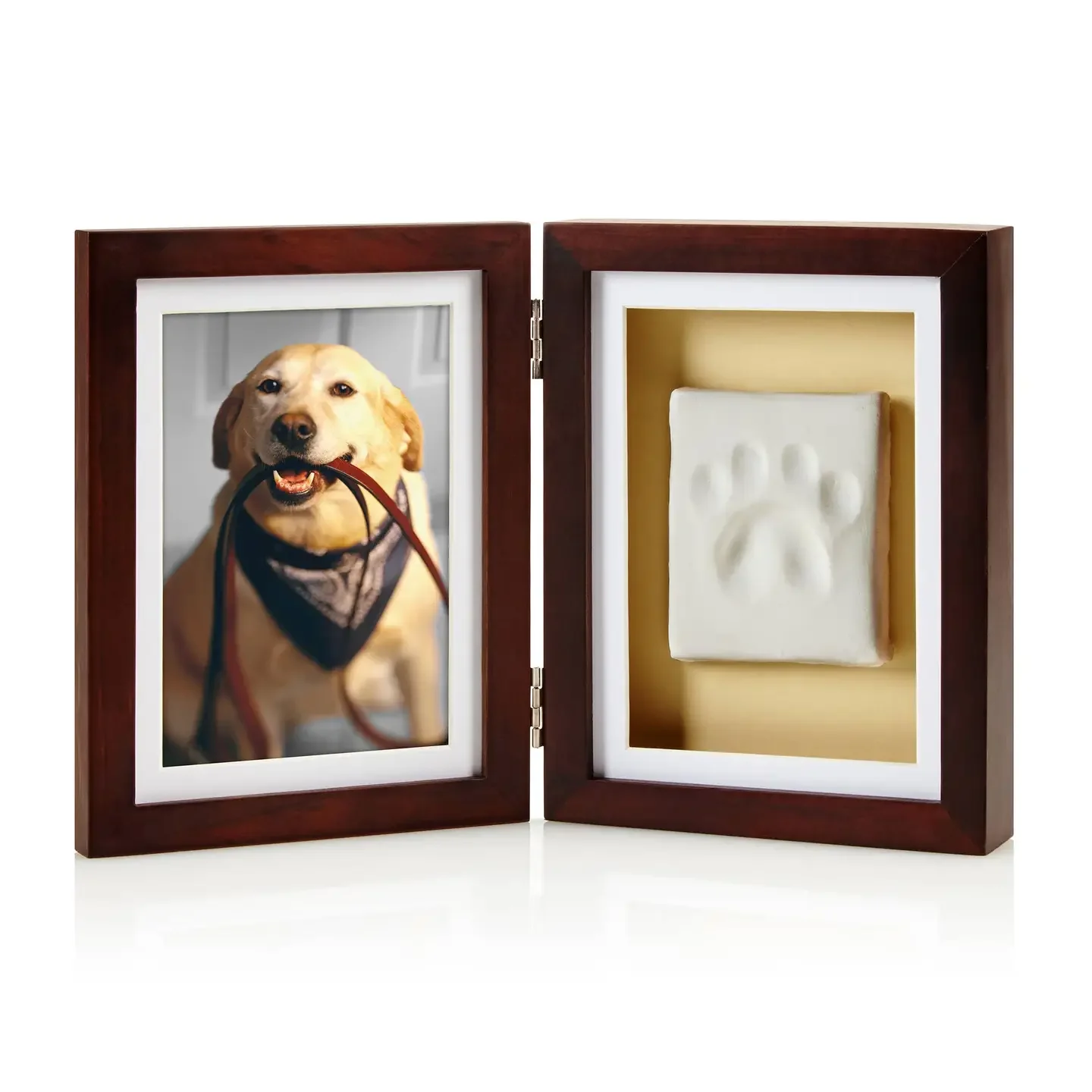 Keepsake Photo Frame Clay Paw Print