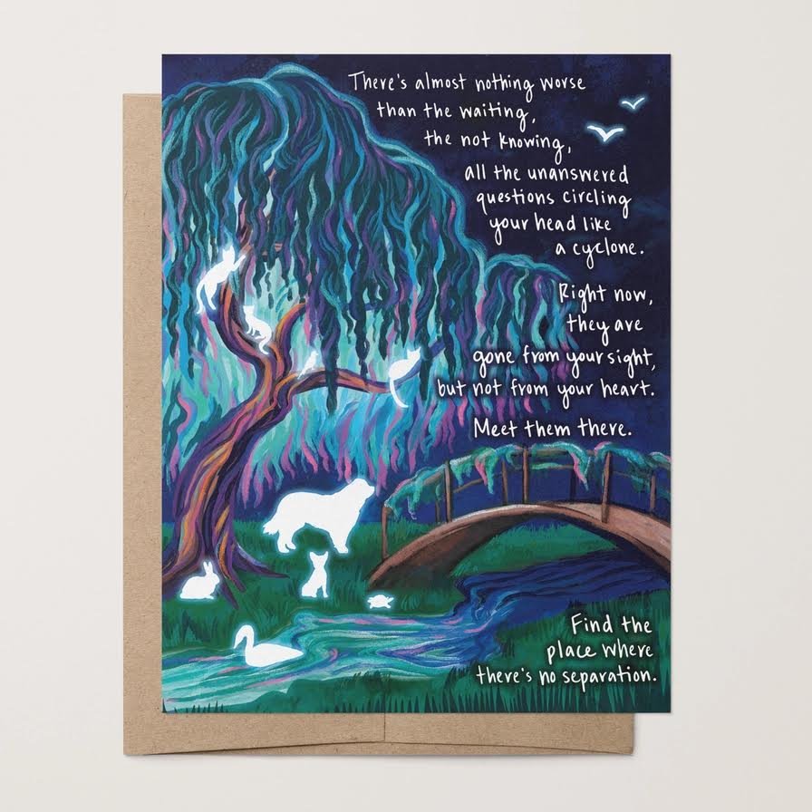 Under the Willow Sympathy Card