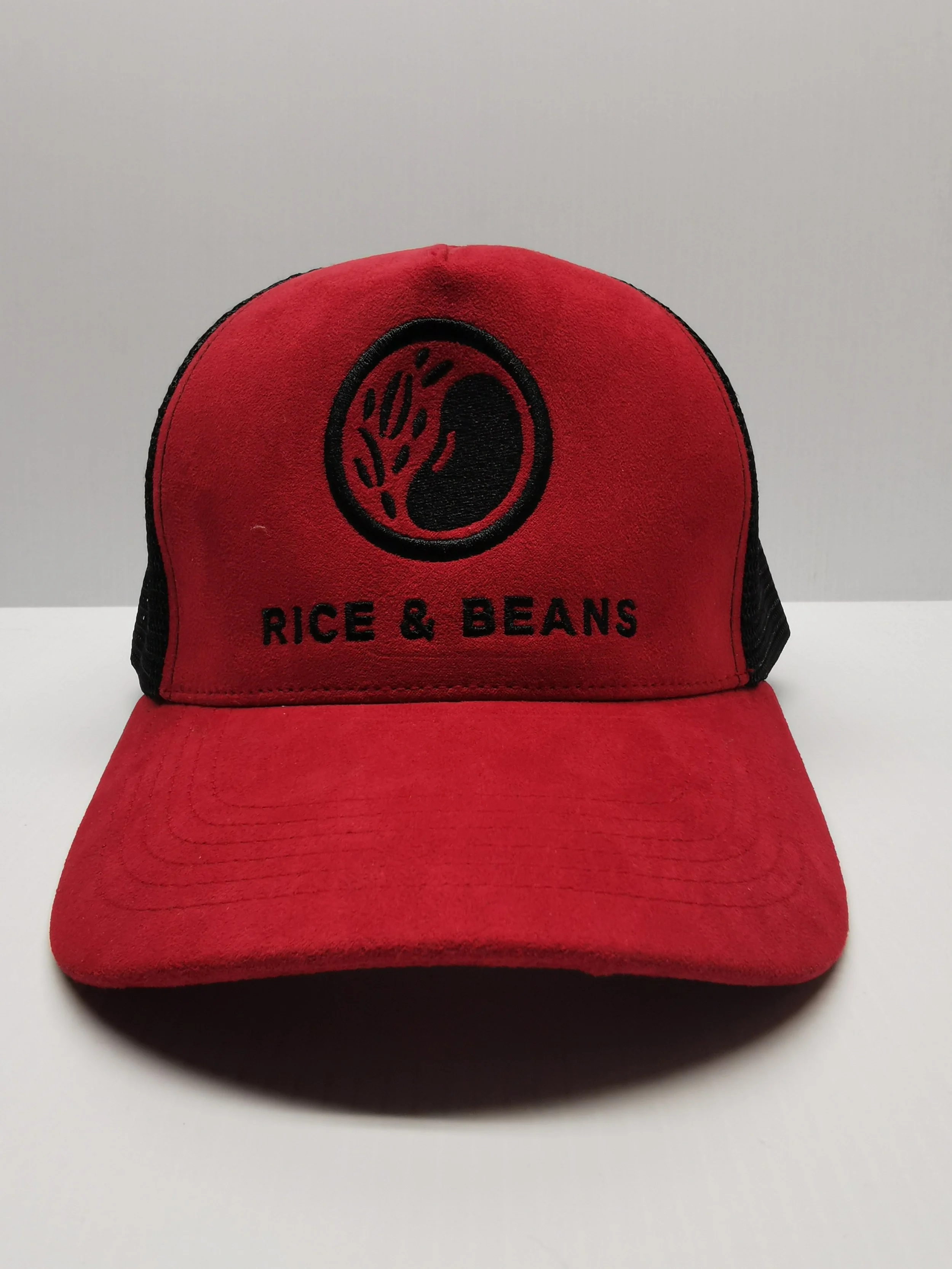 Limited Edition Suede Trucker Red