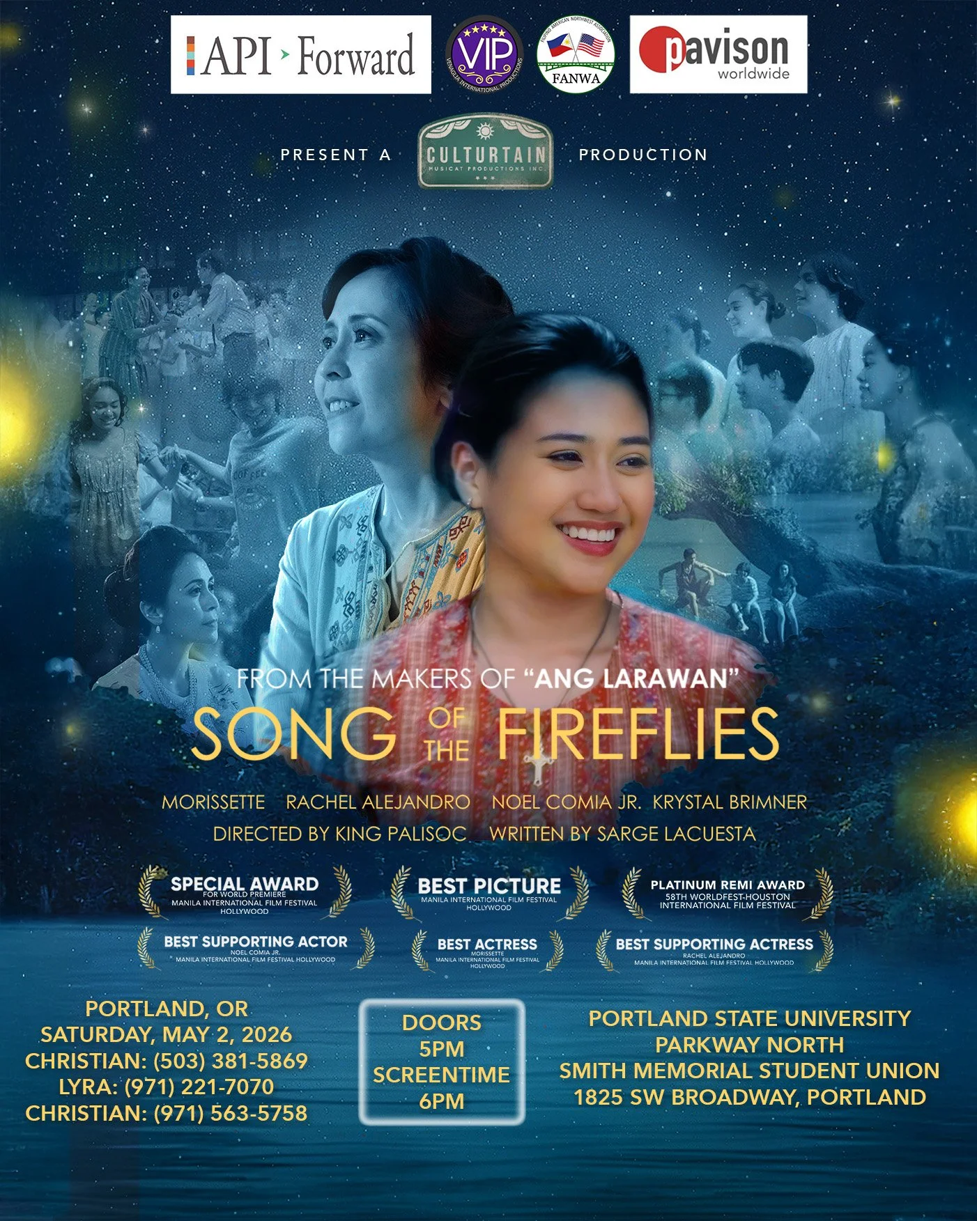 Film Screening: “Song of the Fireflies”