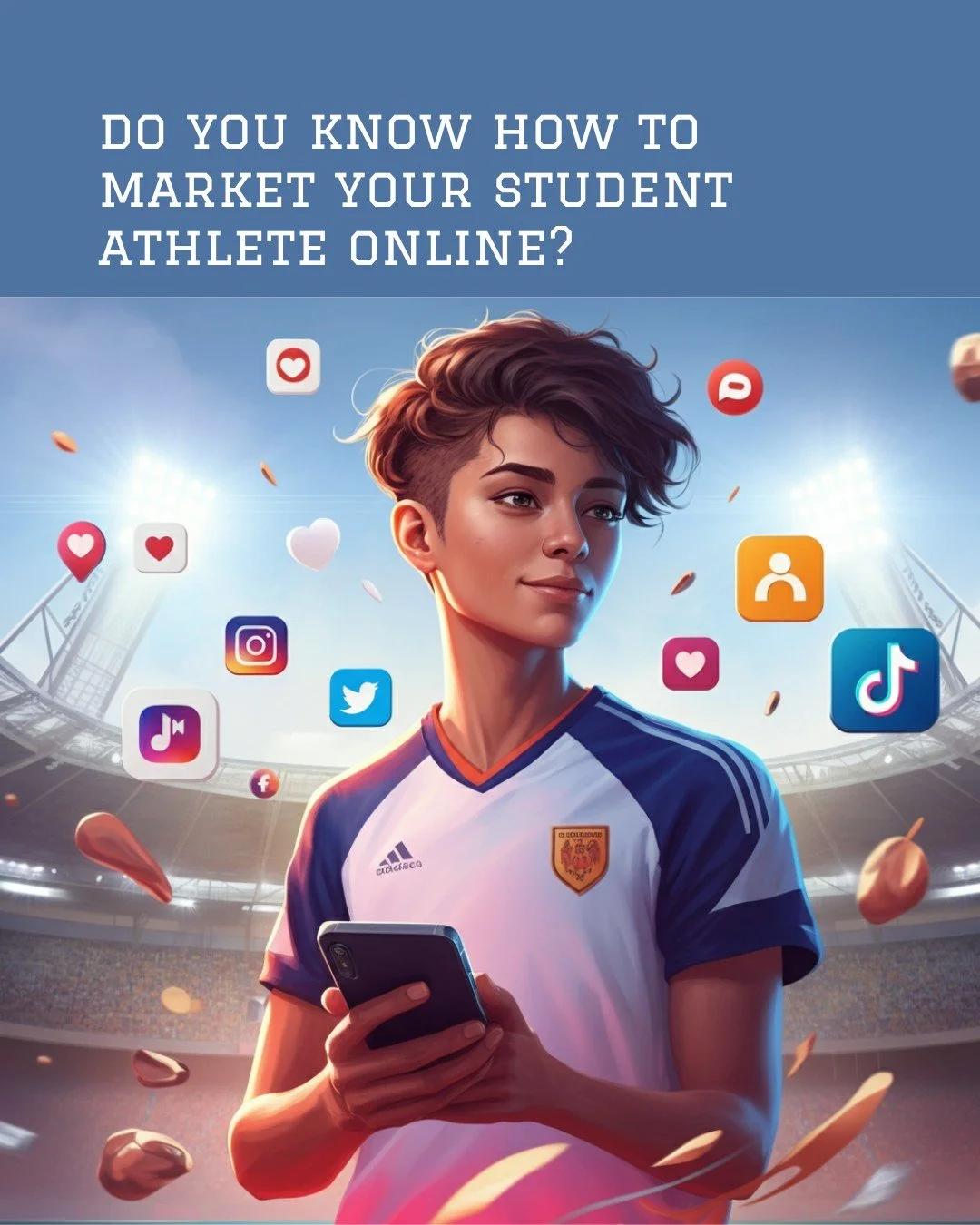 Social media is the gateway to opportunities for your athlete. Proper marketing ensures their talents and stories are seen by the right people. 

Here&rsquo;s how to do it effectively:
🎯Post Eye-Catching Highlight Reels
🎯Engage with the Right Accou