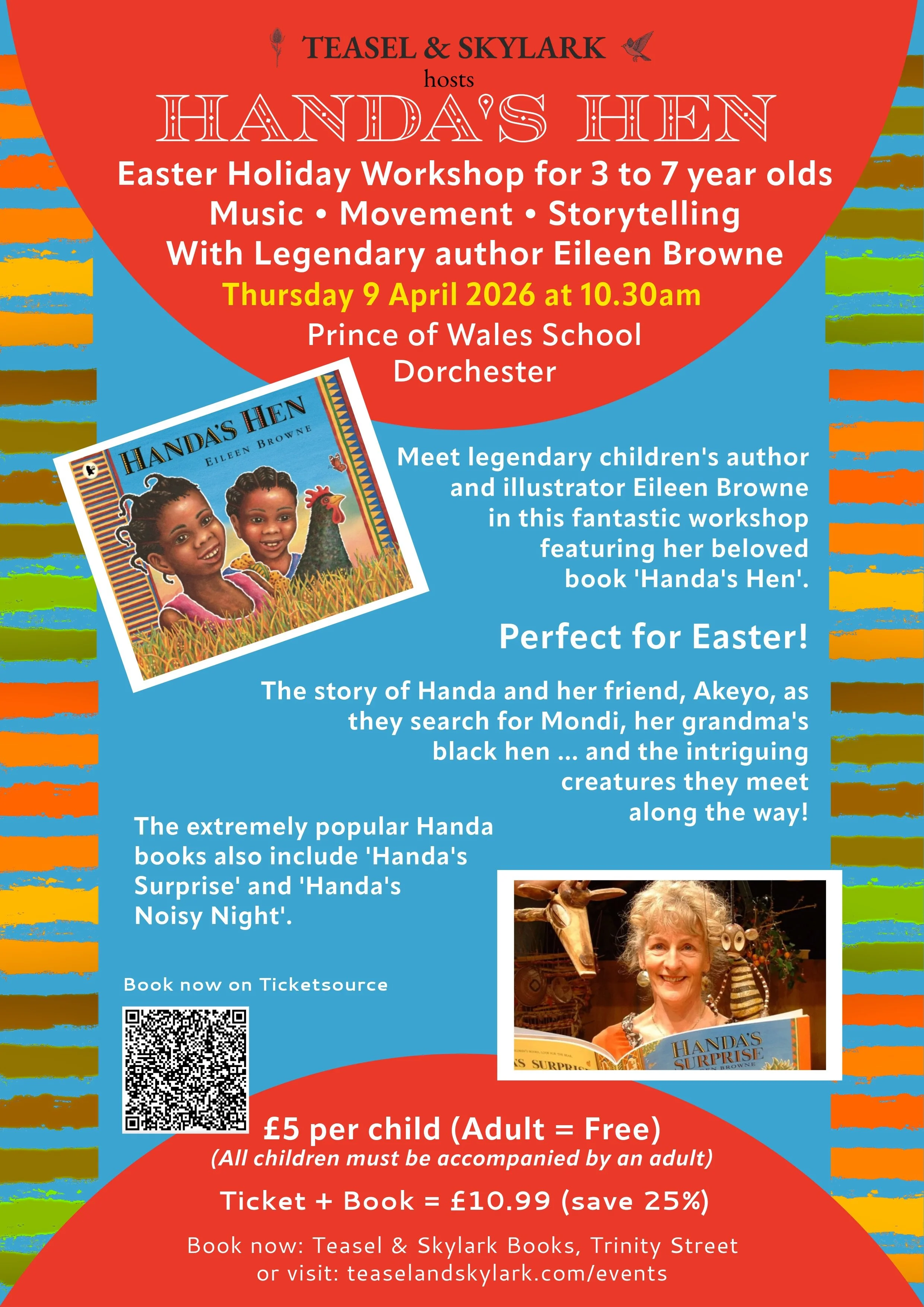 Handa's Hen - Easter Holidays Workshop With Eileen Browne