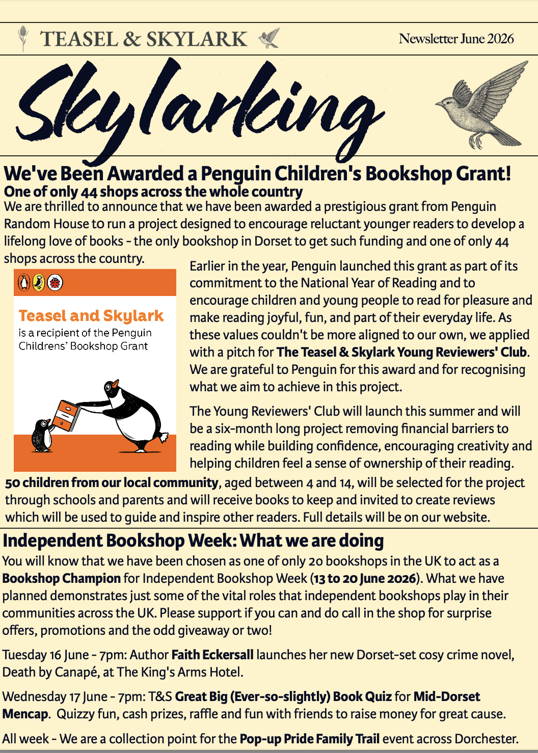 Skylarking Issue 5: June 2026