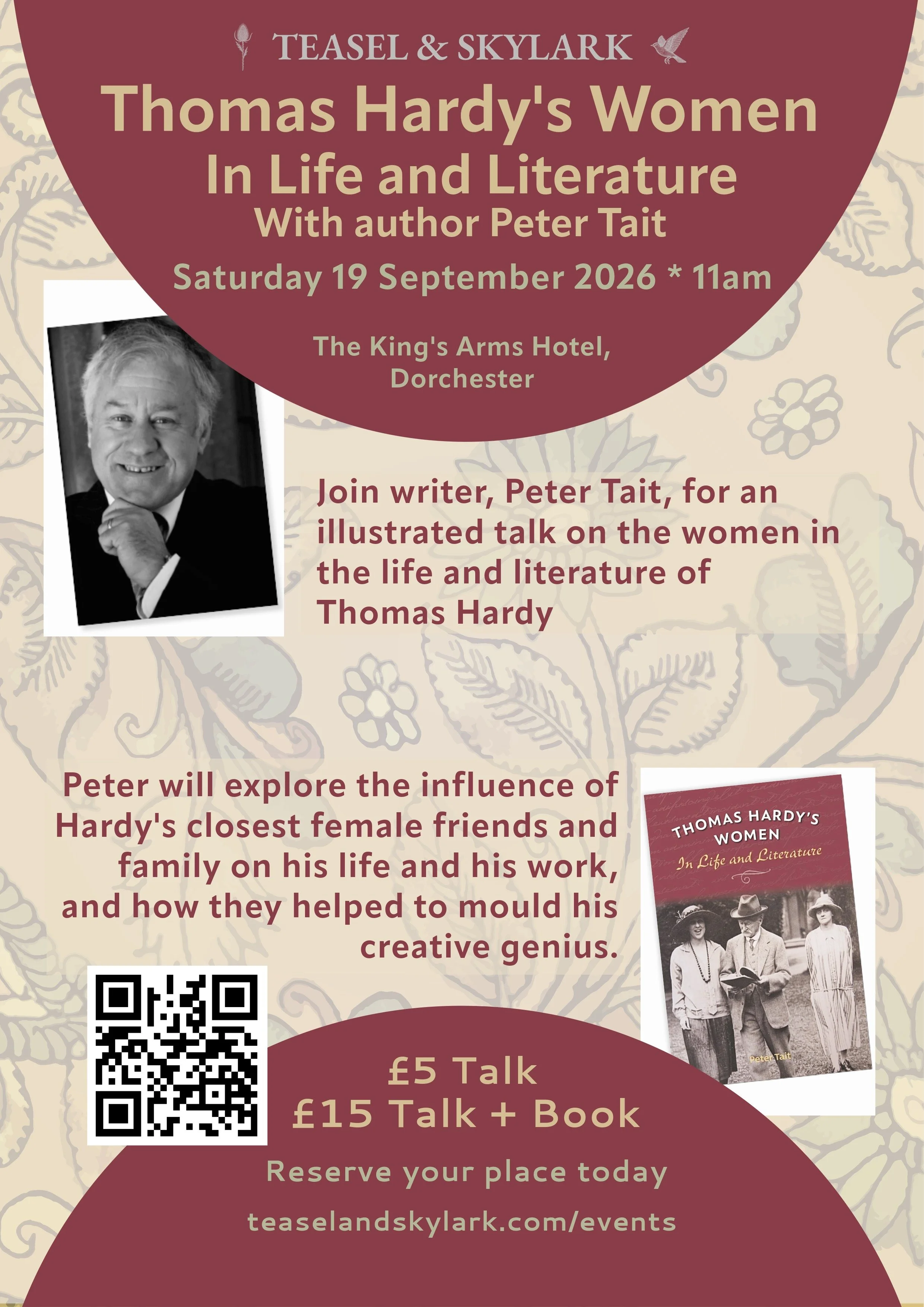 Thomas Hardy's Women with author Peter Tait