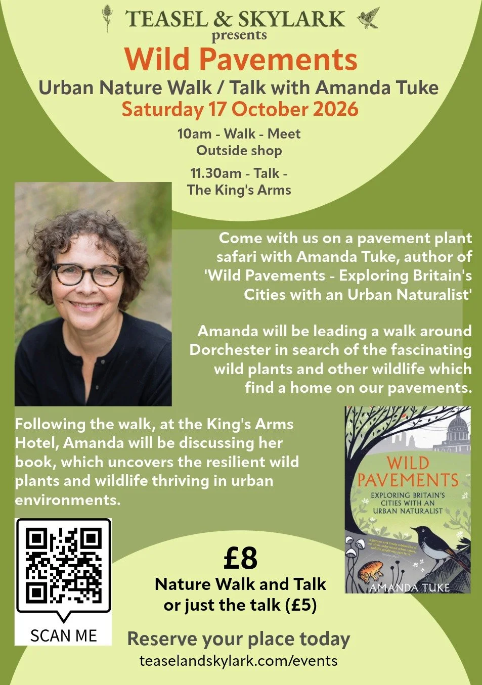 Wild Pavements - Urban Wildlife Walk & Talk