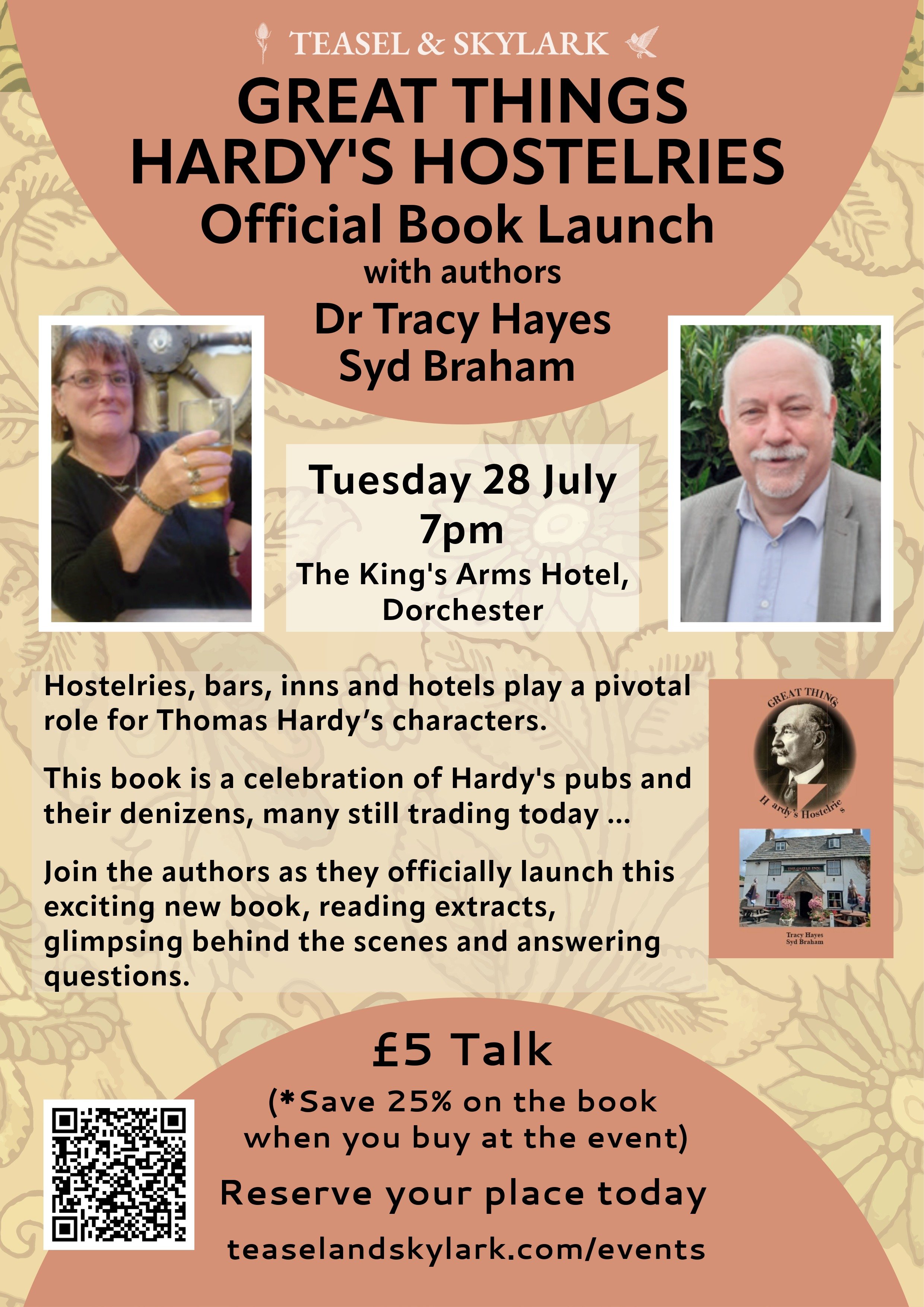 'Great Things - Hardy's Hostelries' Book Launch