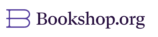 Bookshop.org logo with a purple letter B and the website name in purple text