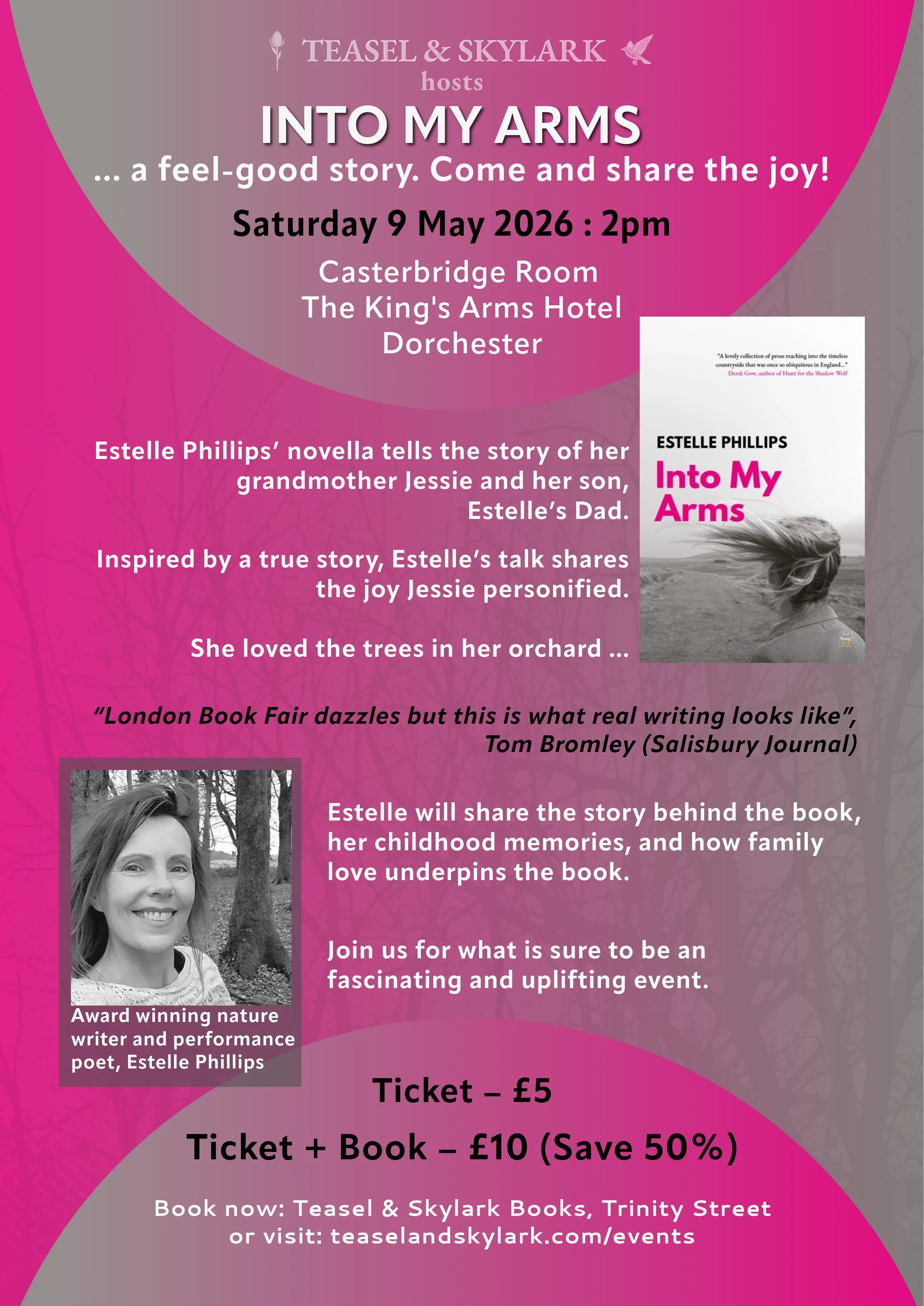 Into My Arms ... Come and Share the Joy with Estelle Phillips!