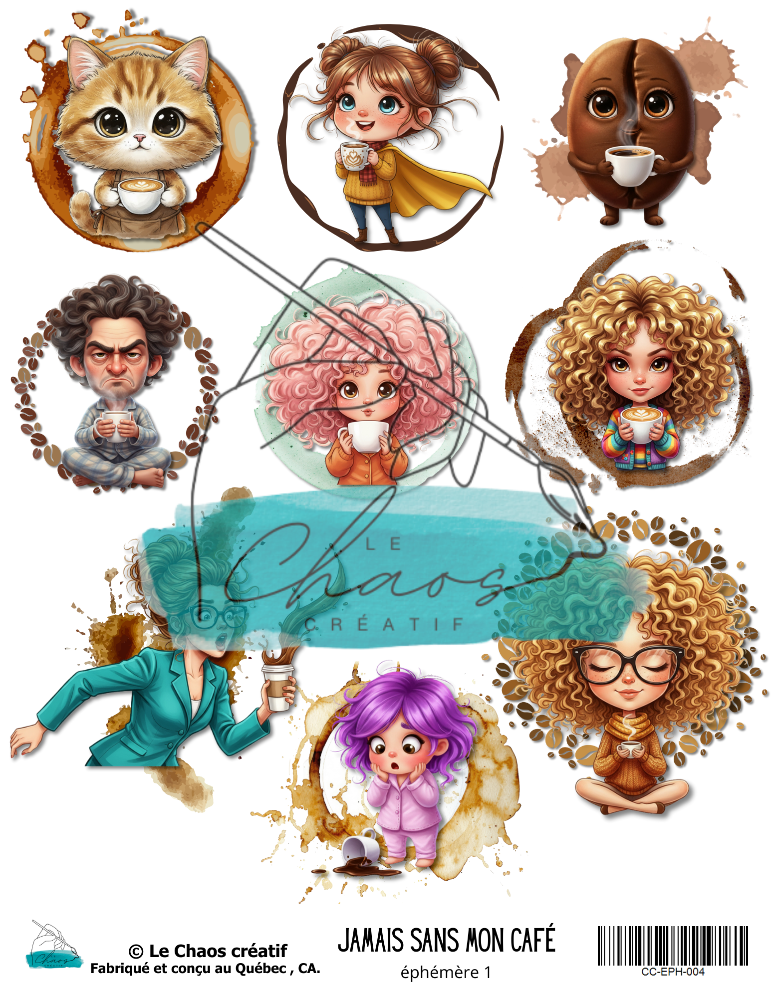 Jamais sans mon café, éphémères 1