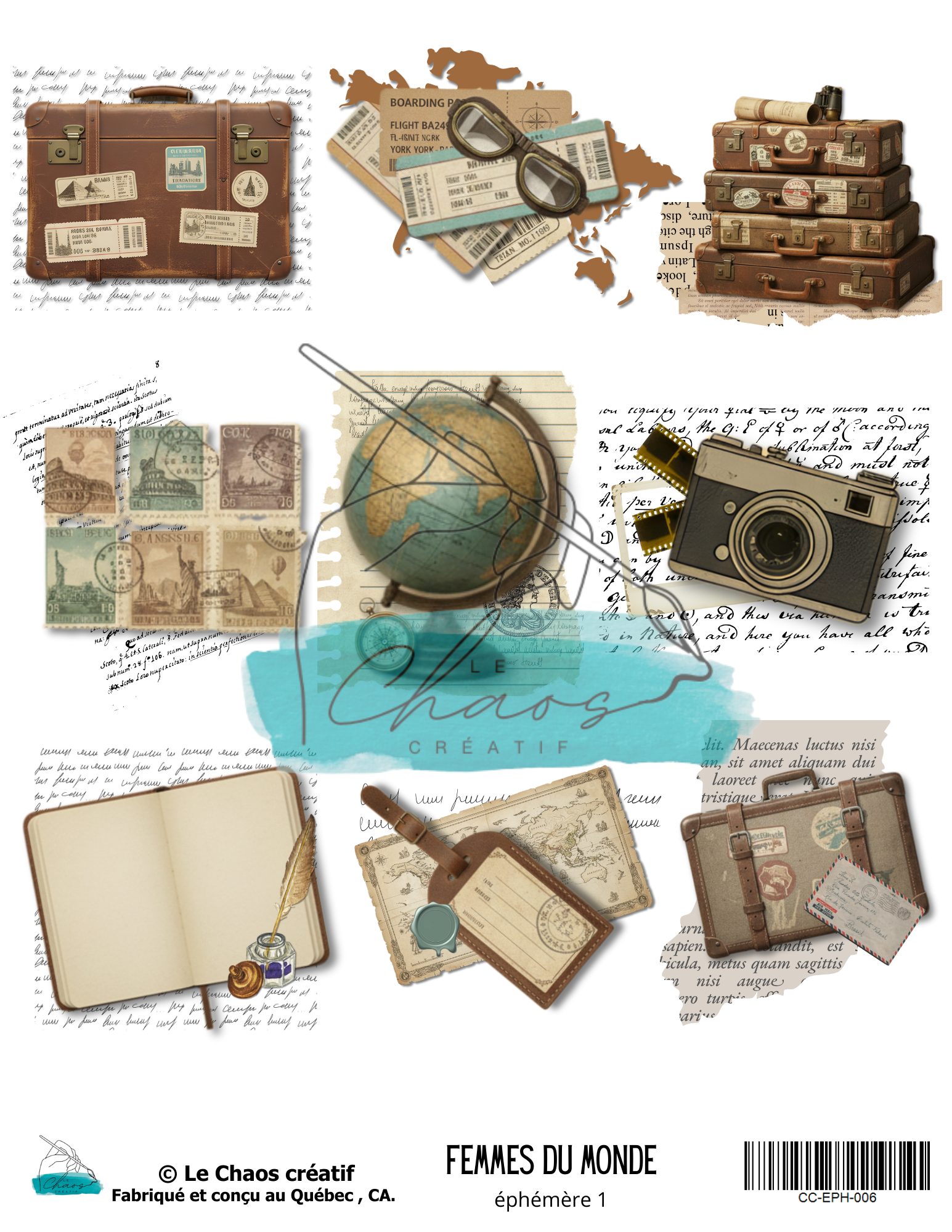 Femmes du monde, éphémères