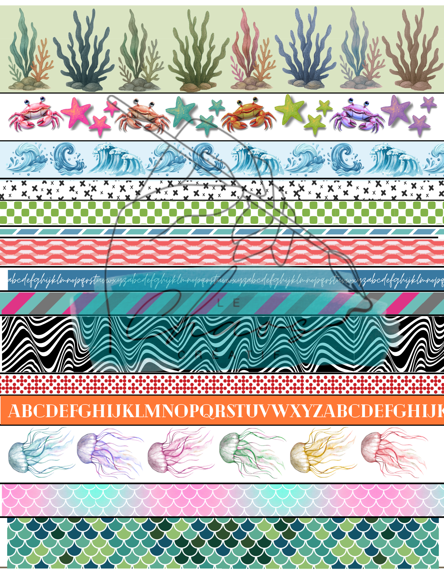 washi sous le souffle des vagues