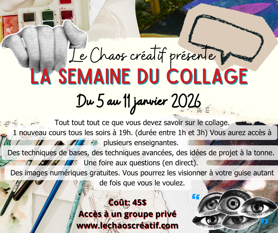 La semaine du collage