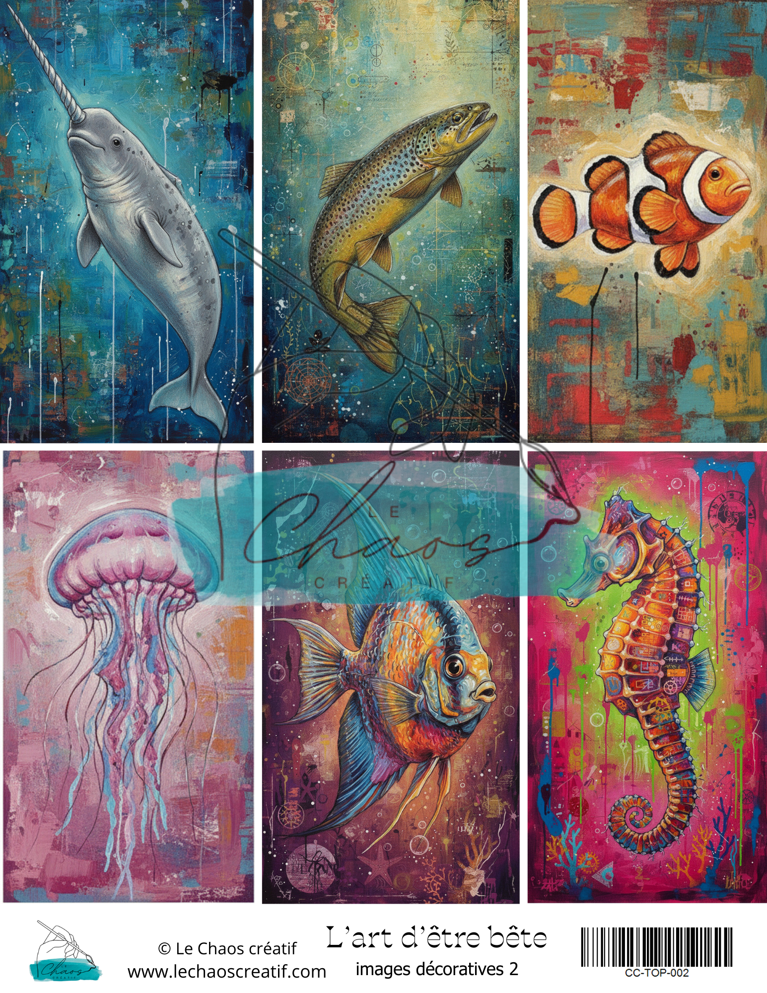 L'art d'être bête, images décoratives 2