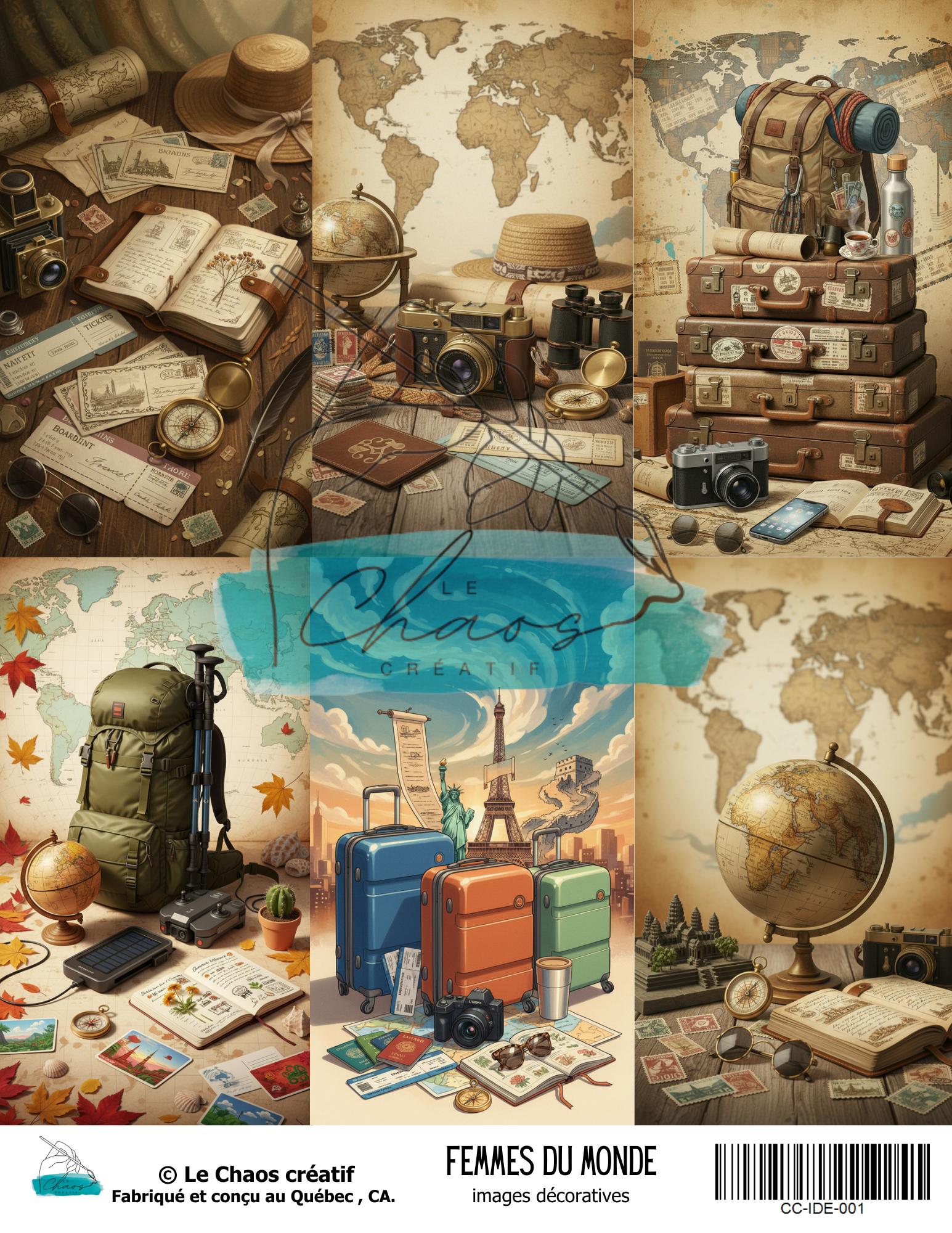 Femmes du monde, image décorative