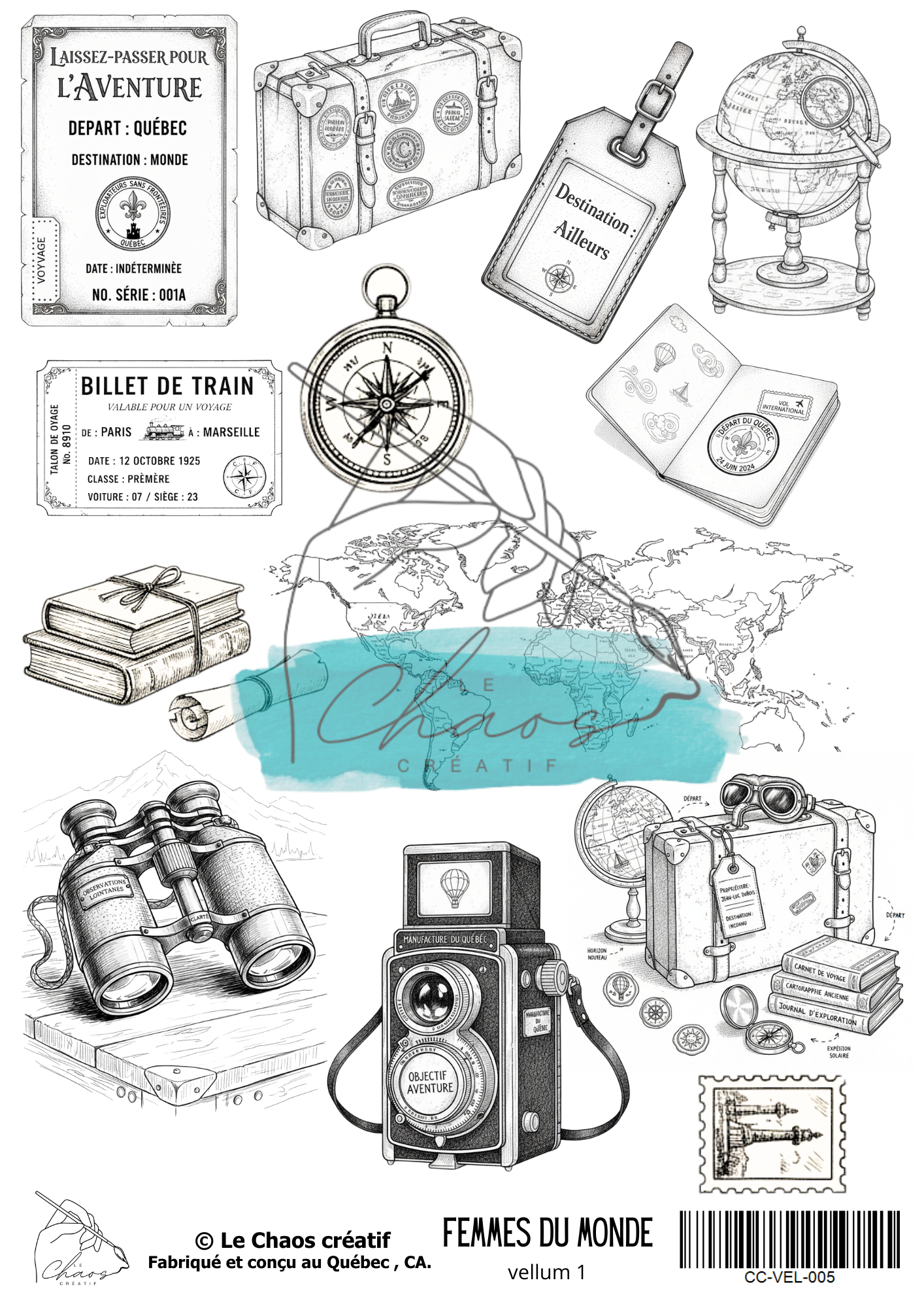 Femmes du monde, Vellum