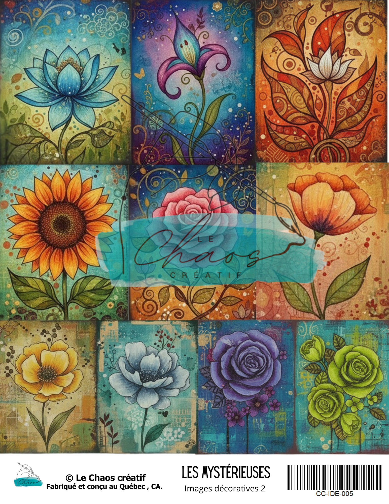 Les Mystérieuses, images décoratives 2