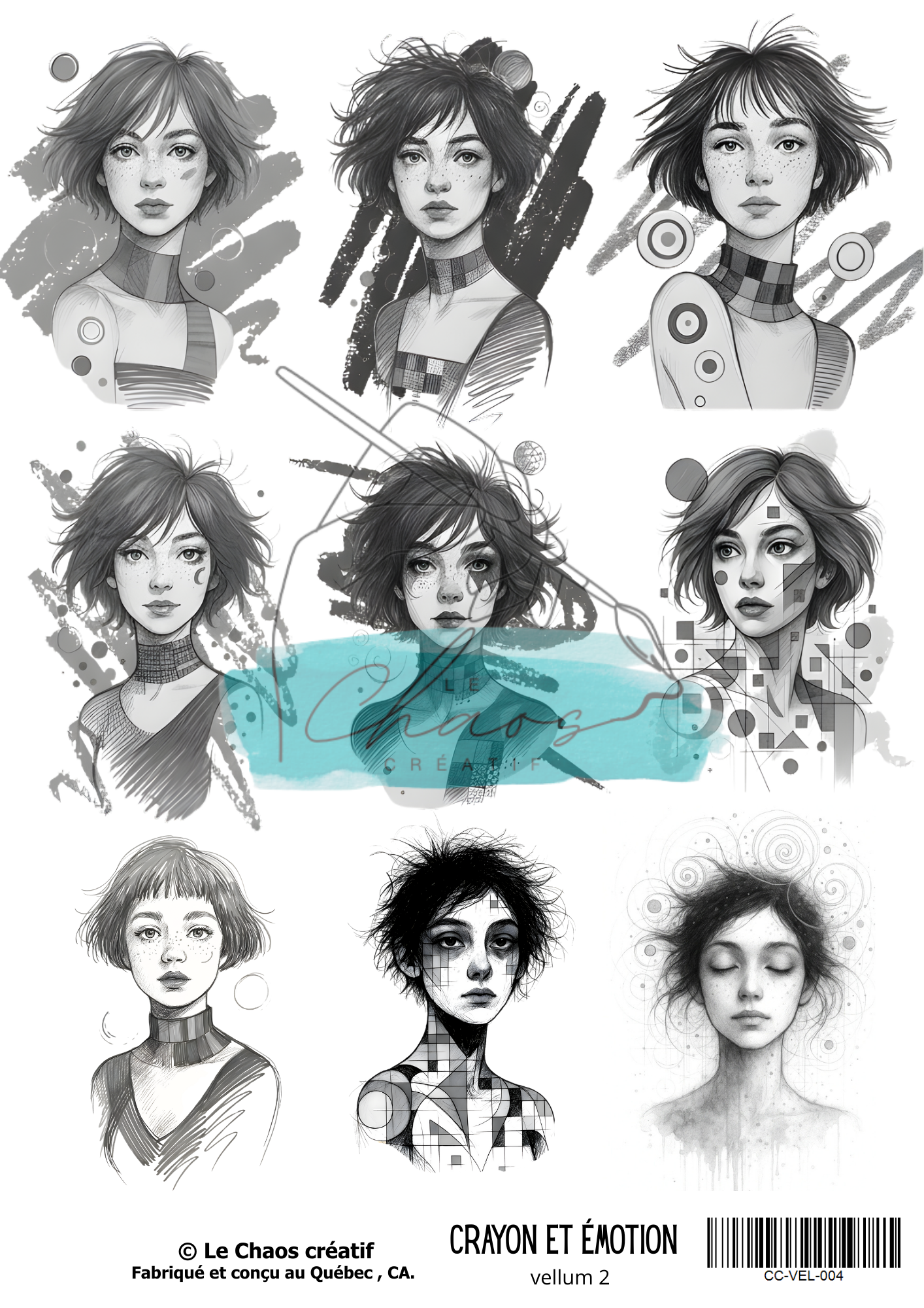 Crayons et émotions, Vellum 2
