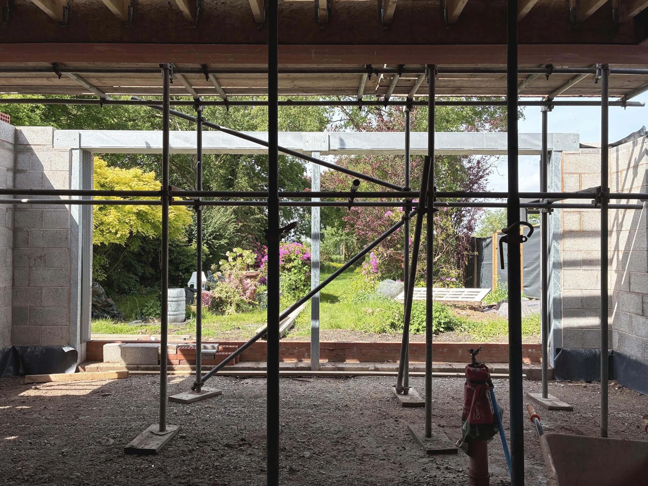 Works Progressing on Site at Penshurst