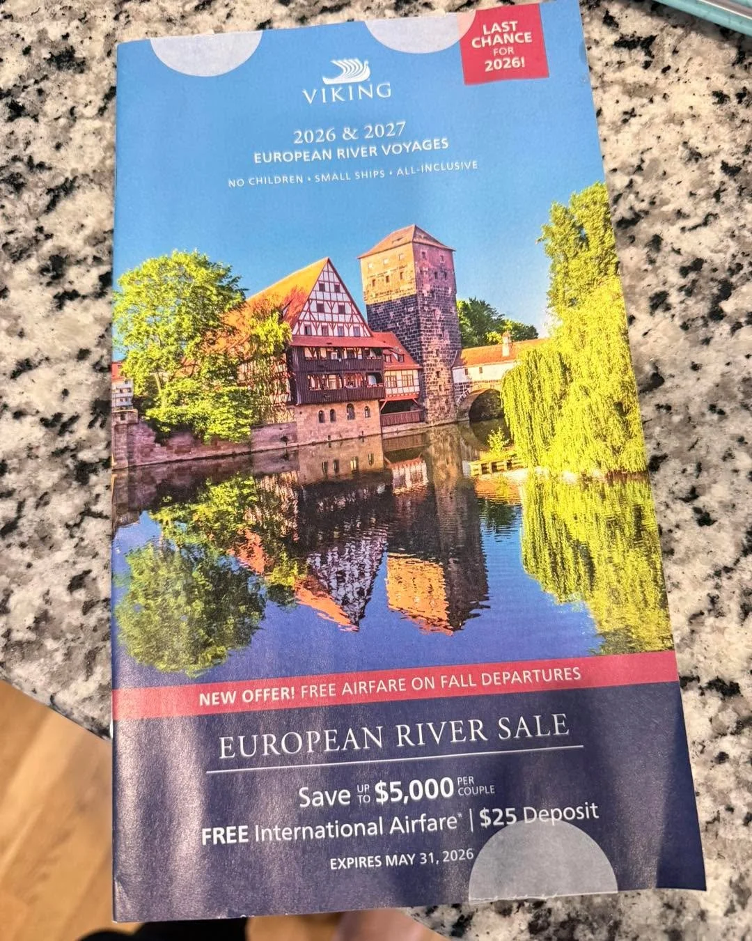 My mailbox has me dreaming today and trying to figure out if I can clear our schedule for a Fall River cruise. 🤣 Great pricing along with included airfare? Yes, please!

If you&rsquo;re dreaming of a getaway, whether it&rsquo;s a grand adventure or 