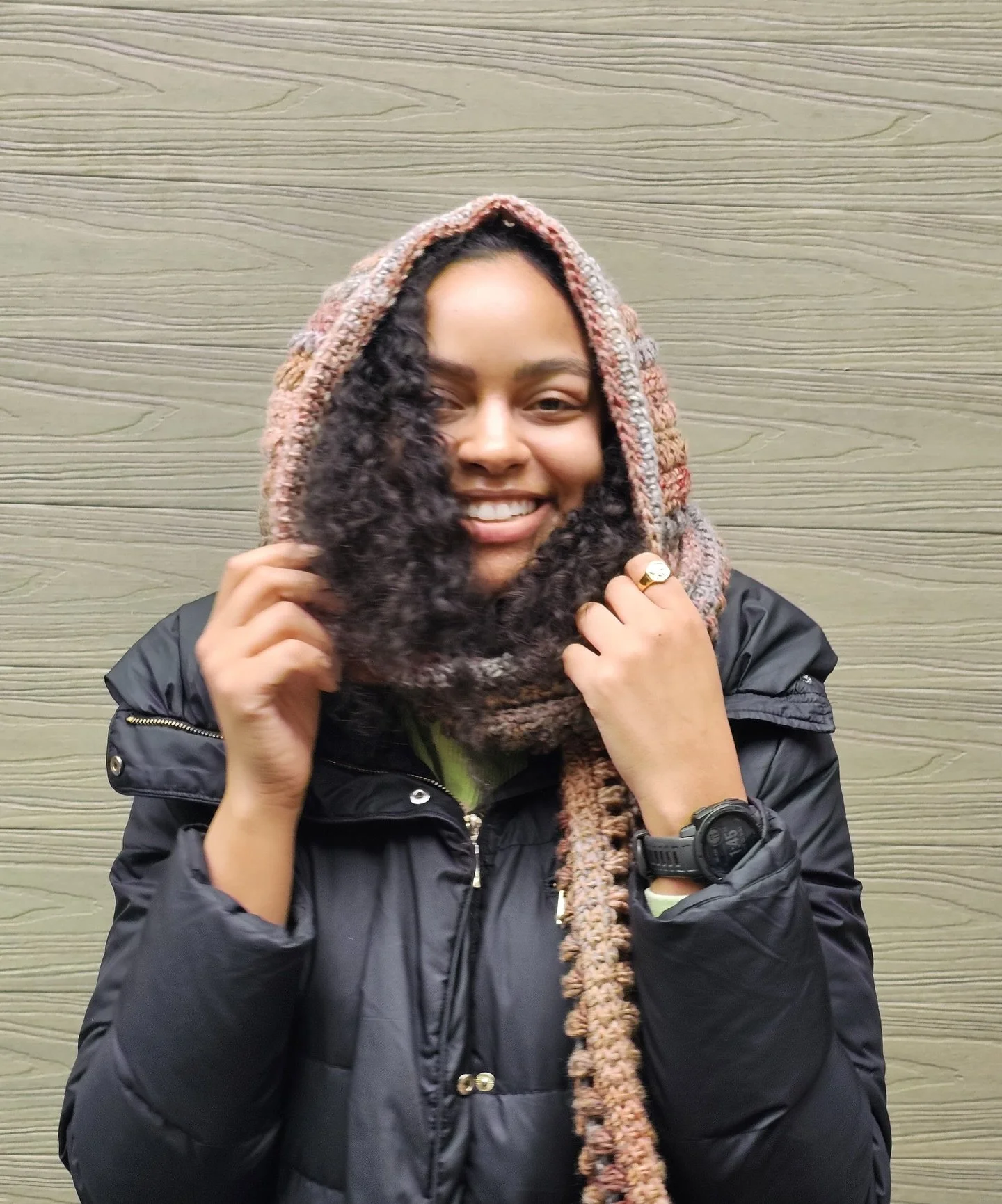 Introducing the Hooded Scarf!🧣😍 Made the cutest thing recently and I&rsquo;ve been practically living in it! (You know this is true if you&rsquo;ve seen me at all within the past few weeks. 😆) 
What other colors would you like to see?