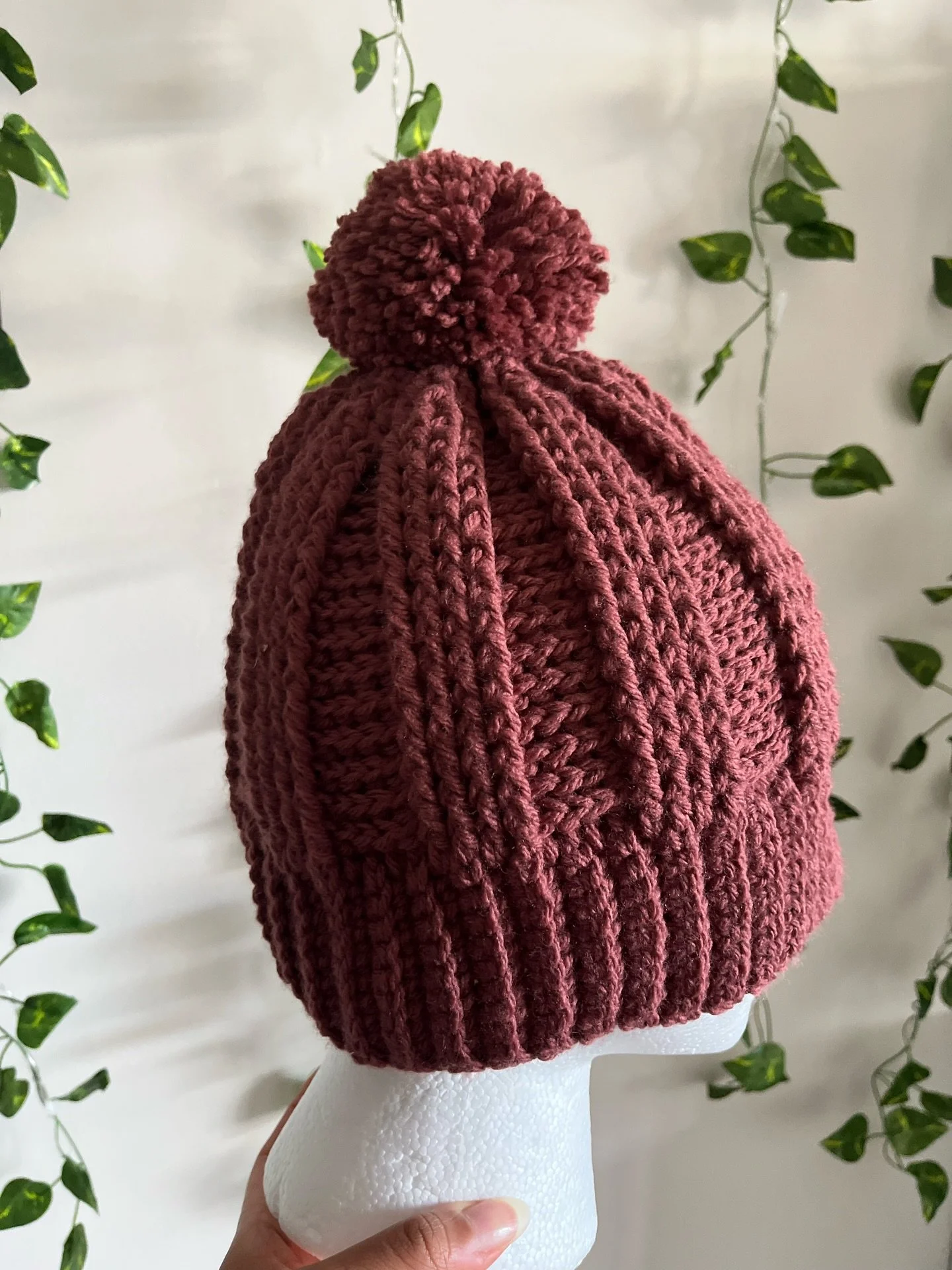 Custom hat &amp; scarf set since winter is hanging around for a bit longer ❄️