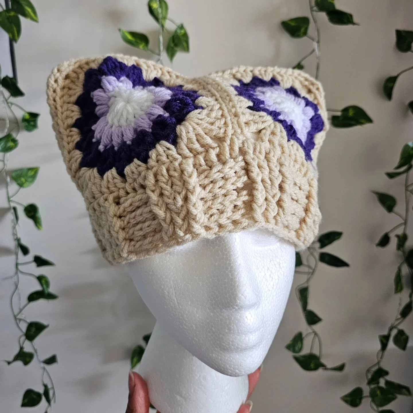 Custom cat ear beanies 😸