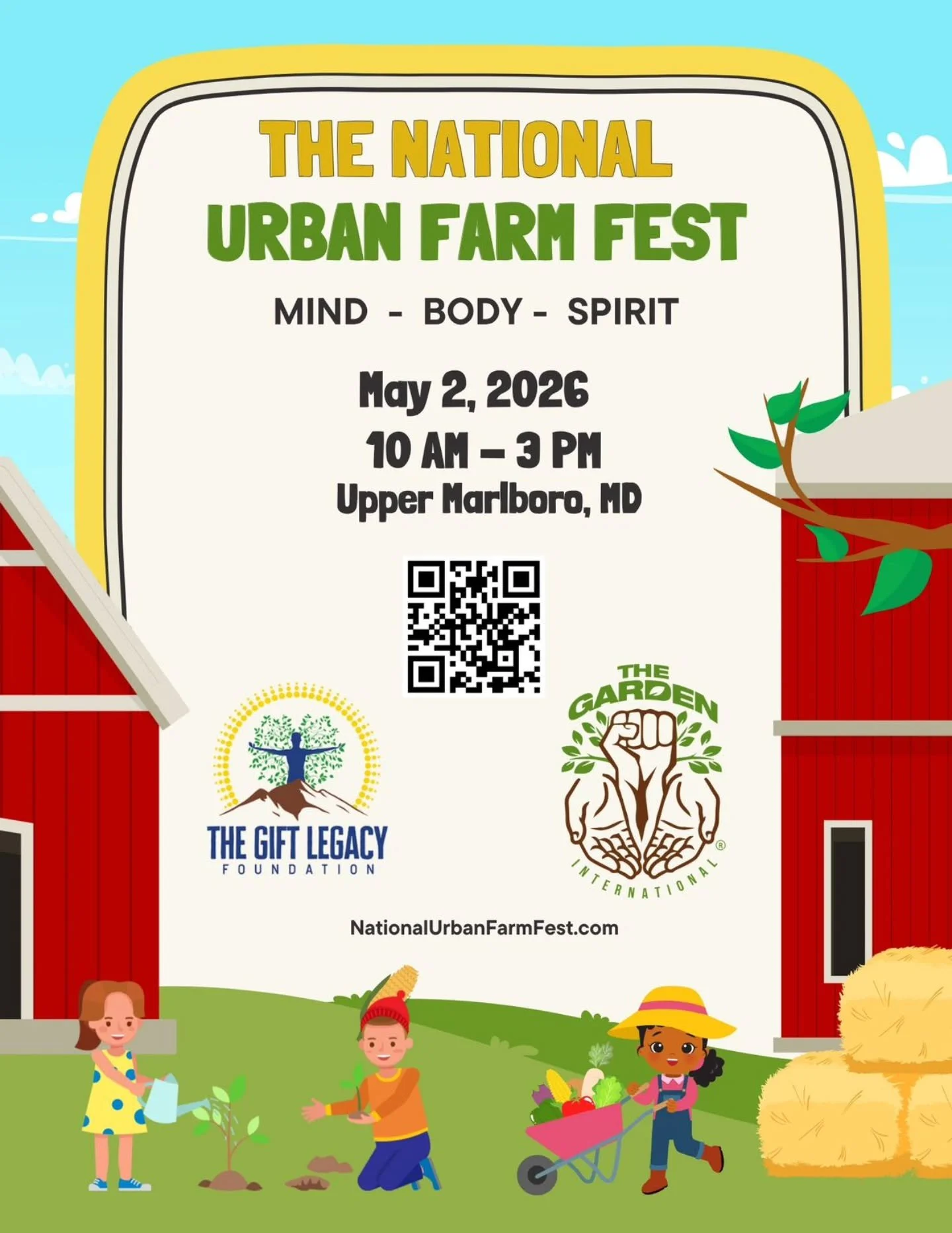Super excited about my next event, happening on May 2! Come join us at the National Urban Farm Fest for a day of celebrating urban agriculture, local food, and community connection 🥕

I'll be there selling some crochet goodies, and there will be lot