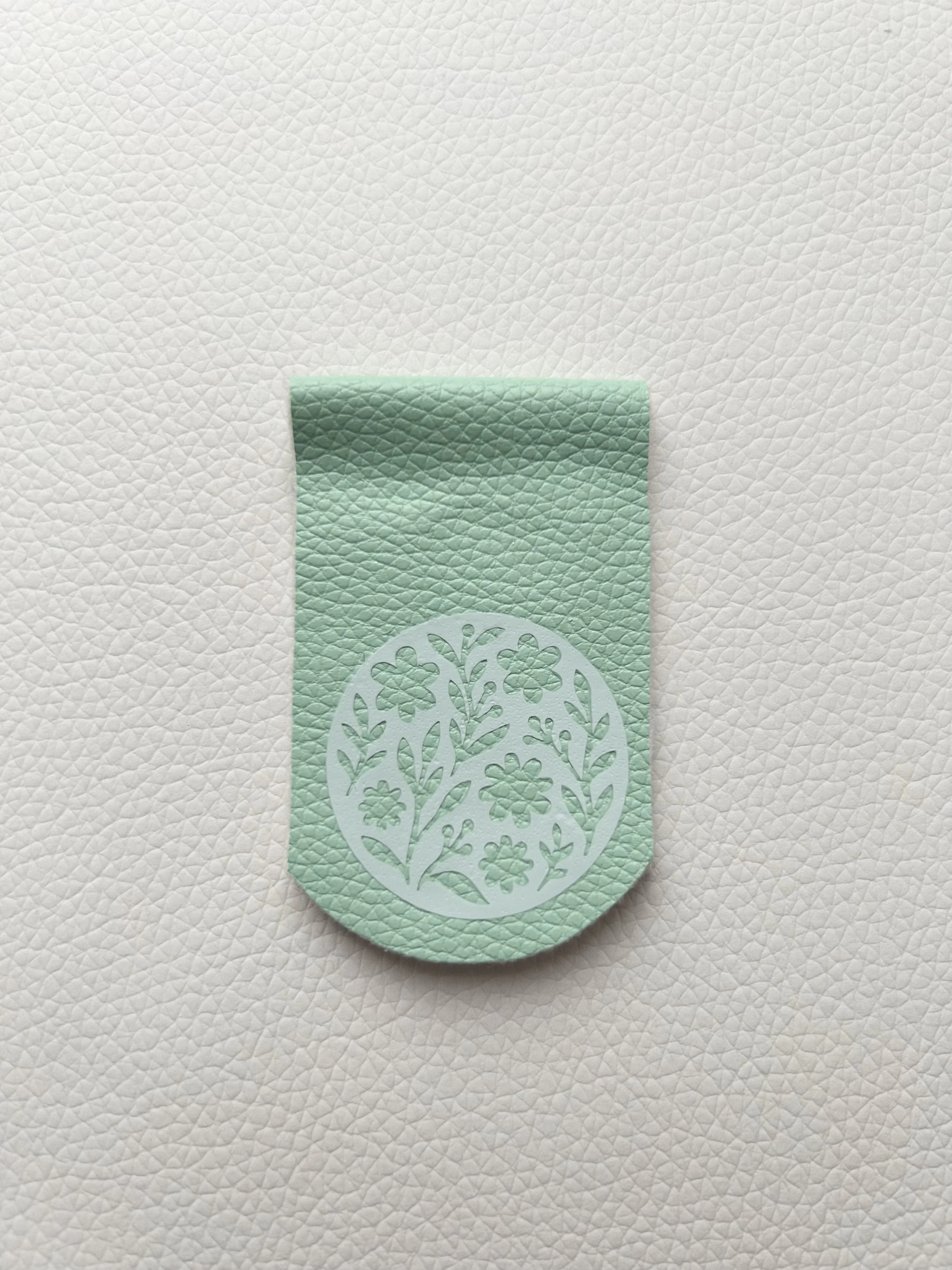 Pastel Green Wildflowers