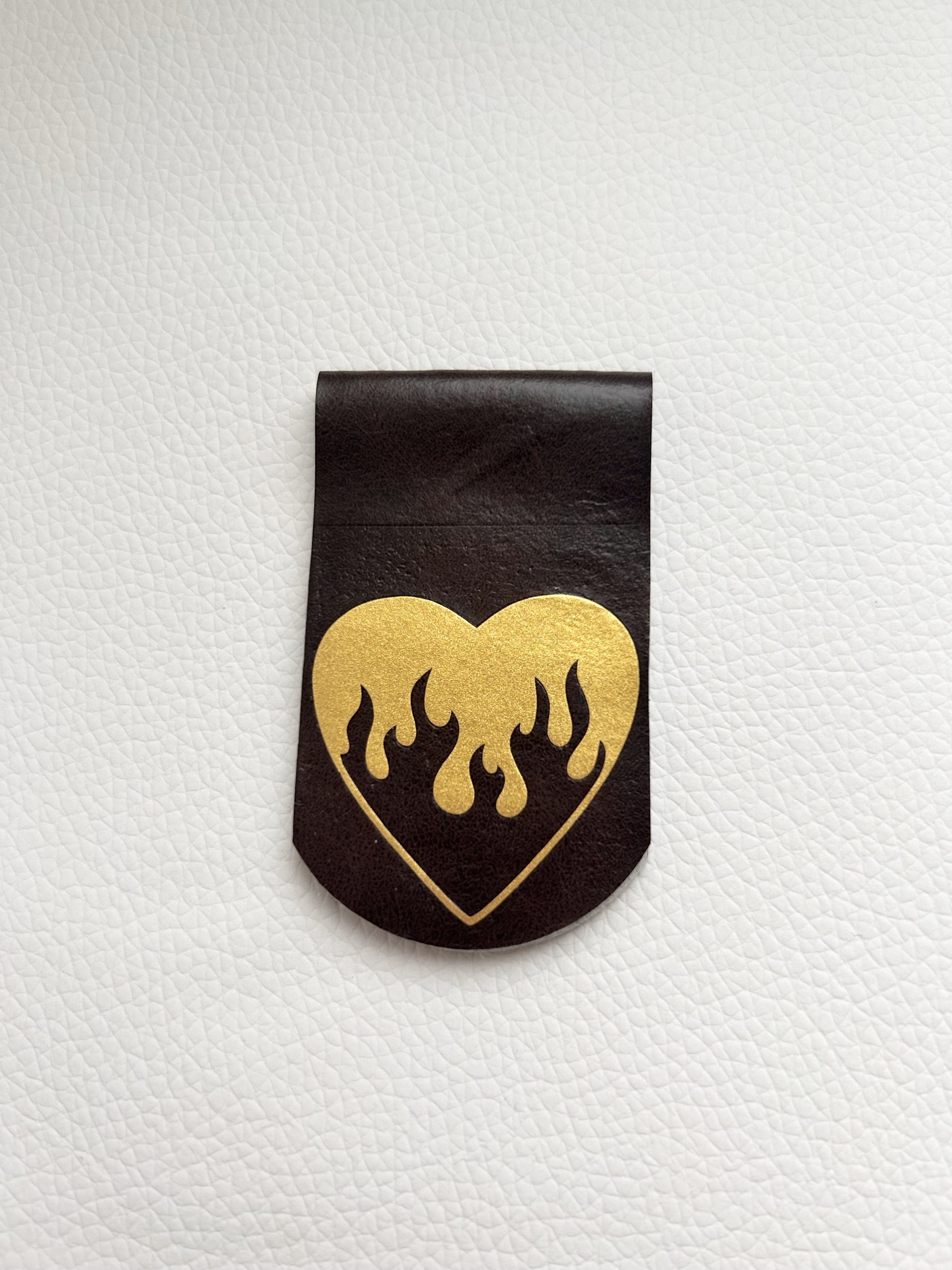 Golden Flaming Heart