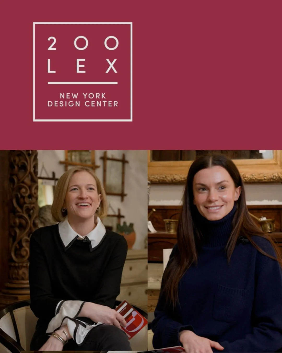 Margaret Schwartz of @modernantiquarian and Tori Jones of @torijonesstudio sat down with the New York Design Center to discuss their spaces at @thegalleryat200lex, their shared passion for antiquities, and the journey that brought them into the world