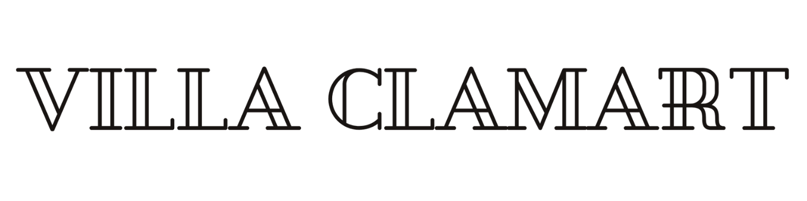 Logo with the words "VILLA CIAMARI" in black text on a white background