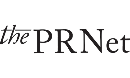 The logo for the PR Net featuring text in a stylized font.