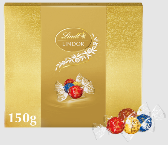 LINDT ASSORTED CHOCOLATE BOX - 150g
