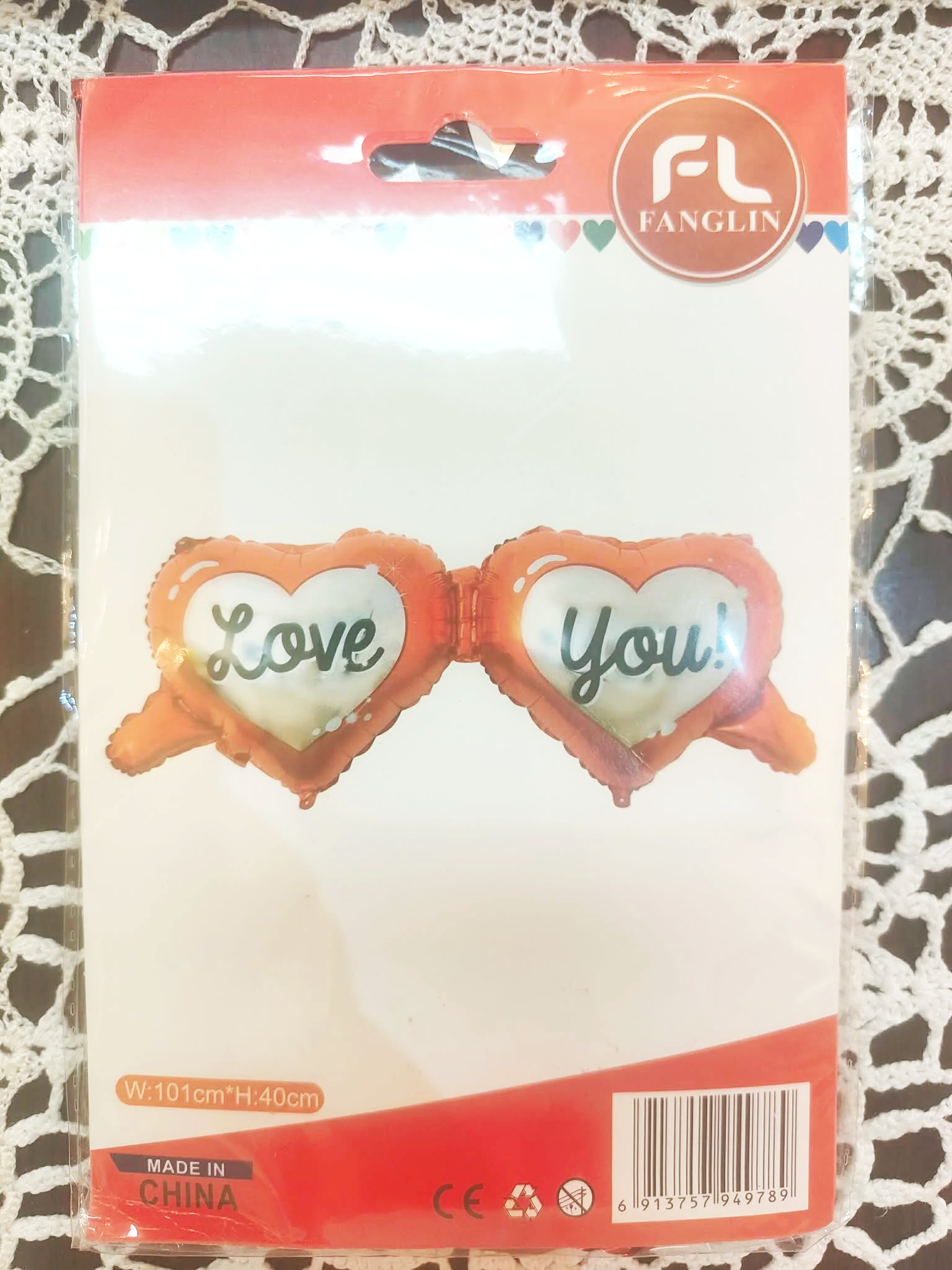 "LOVE YOU" Balloon