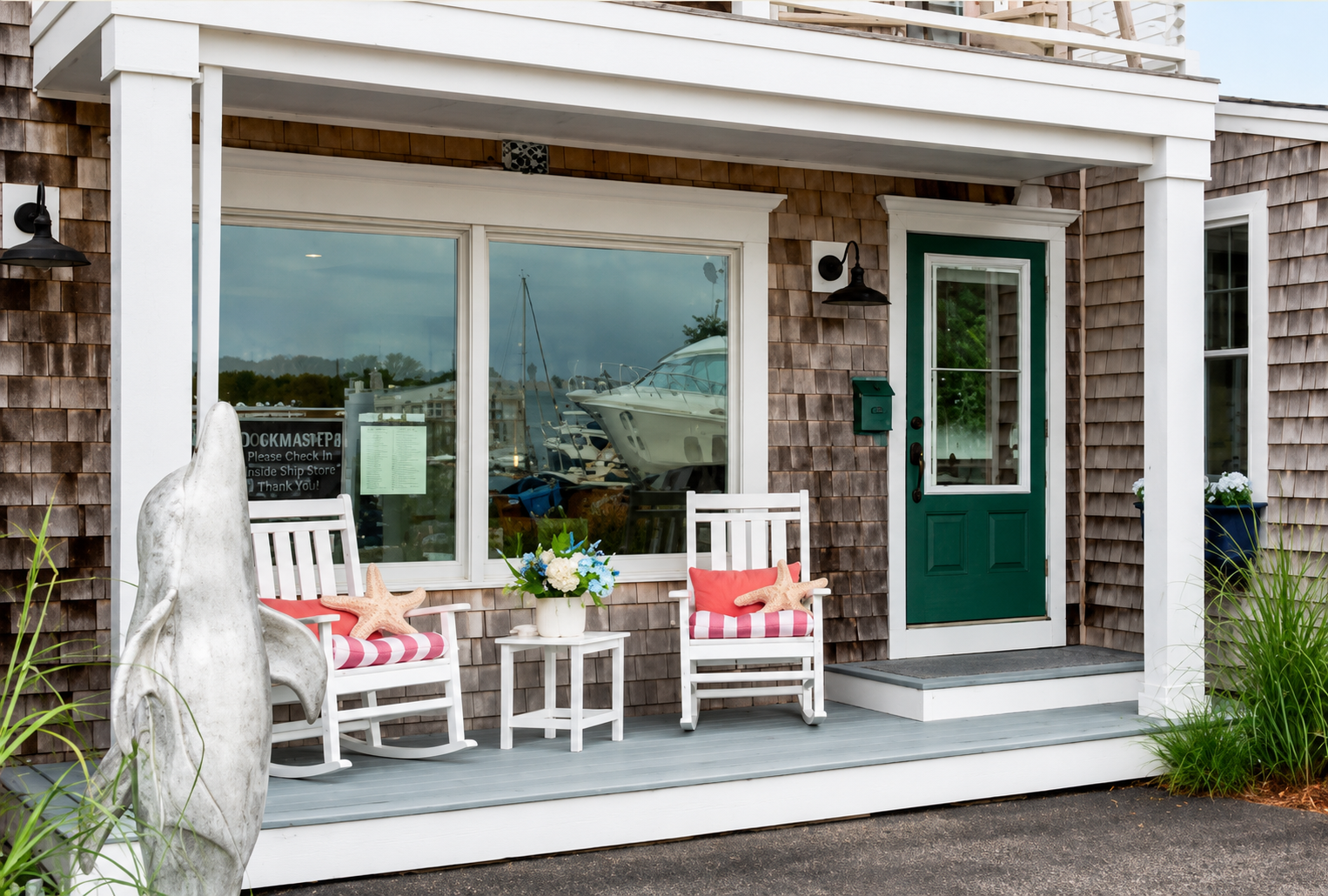 Exterior after...farmers porch, new picture window, new exterior door. Great place to hang anytime of the year!