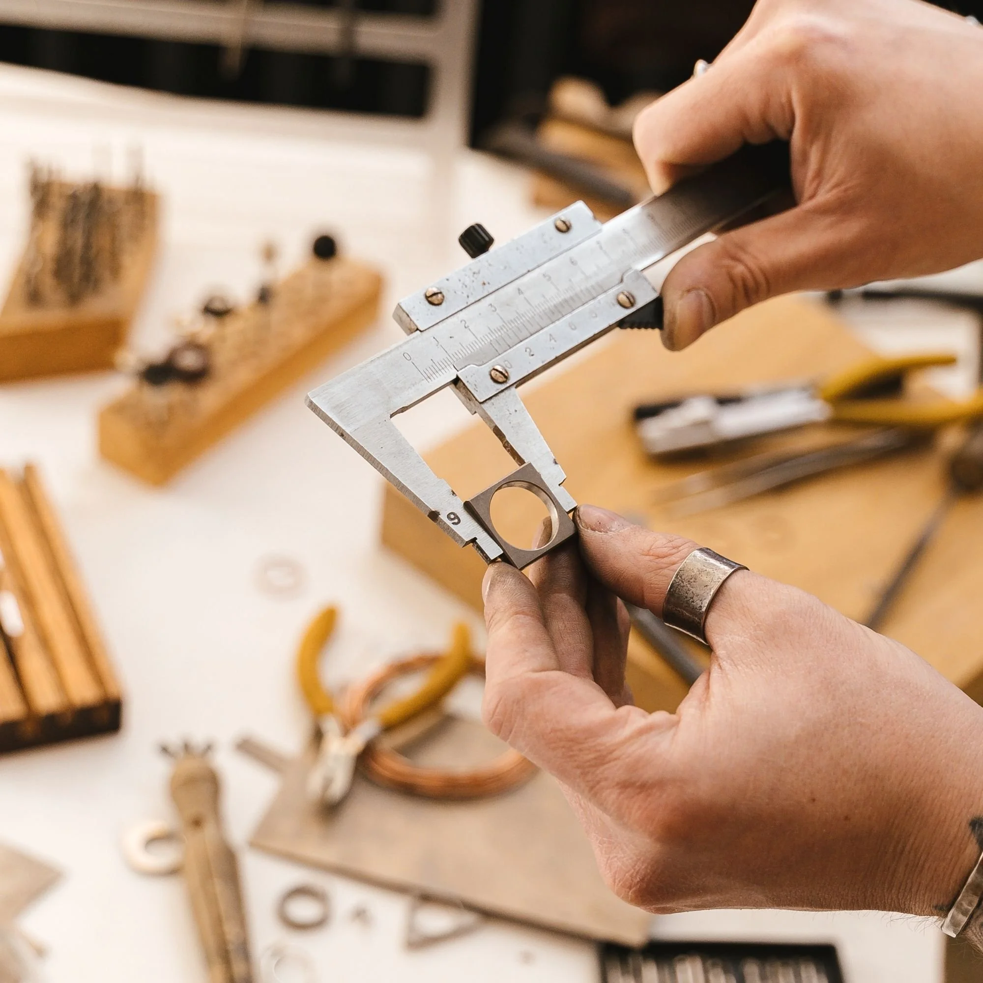 Beginning Metalsmithing Class 1