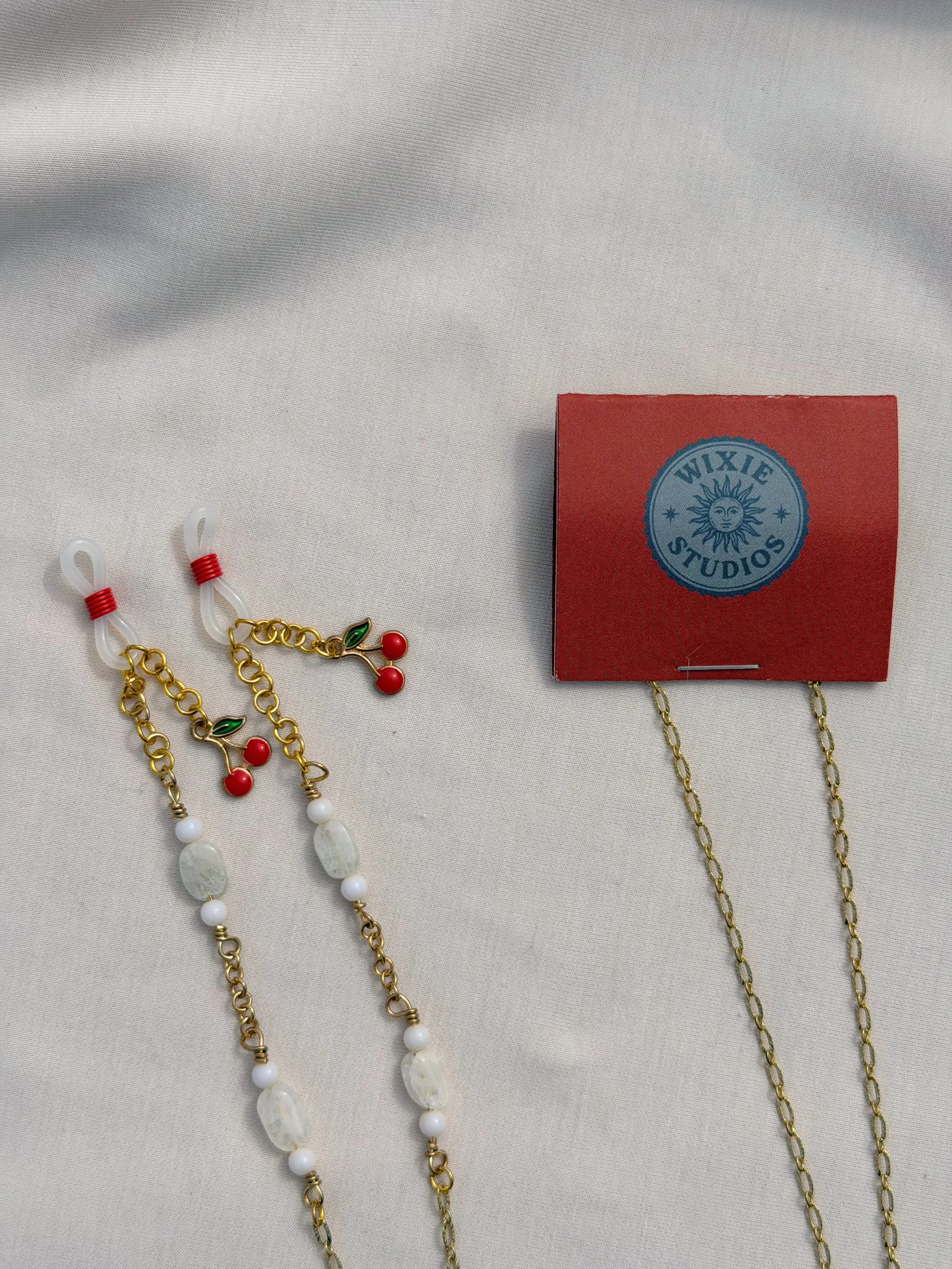 Cherry Drop Glasses Chain
