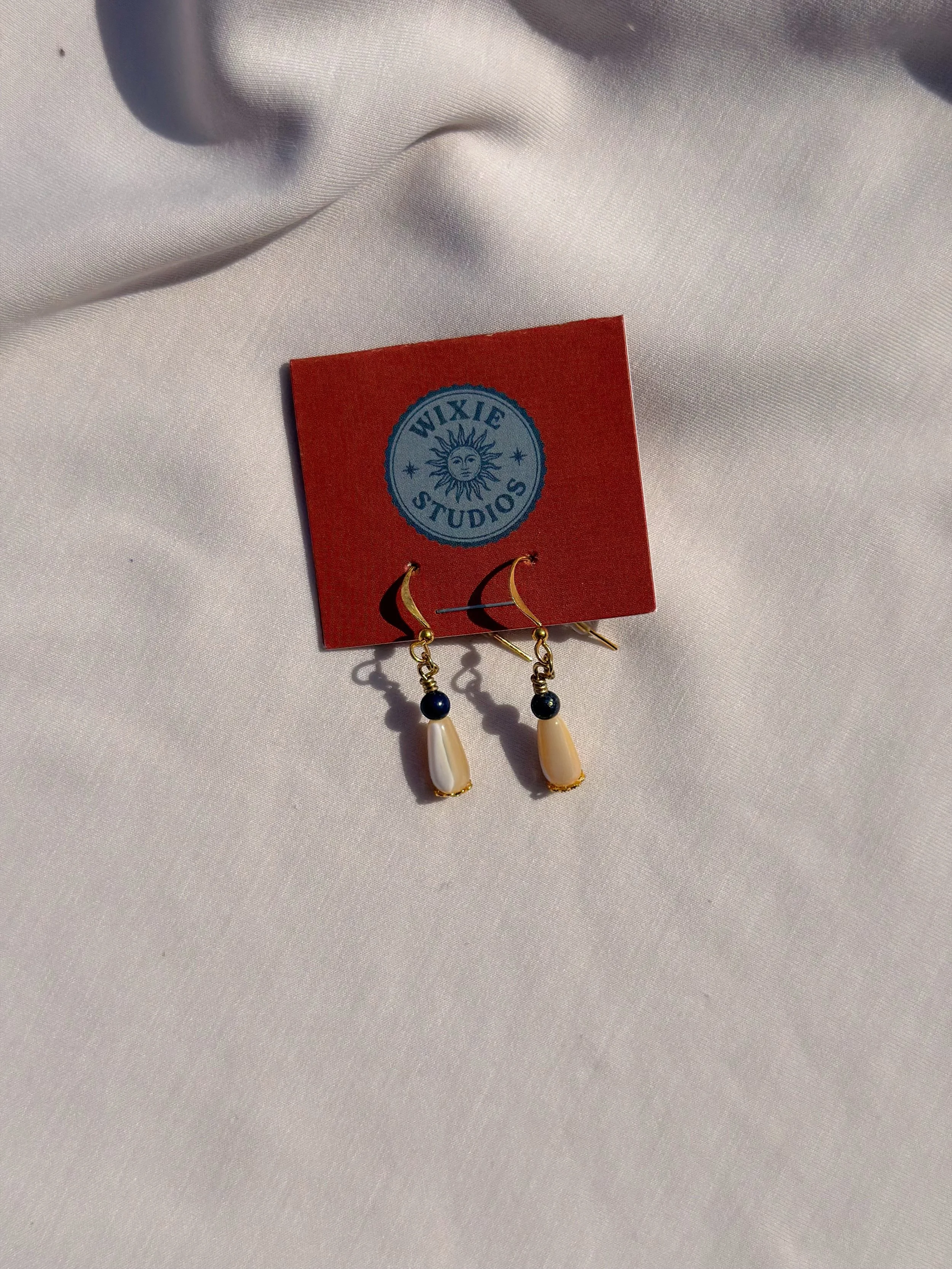 Mystic Teardrop Dangle Earrings