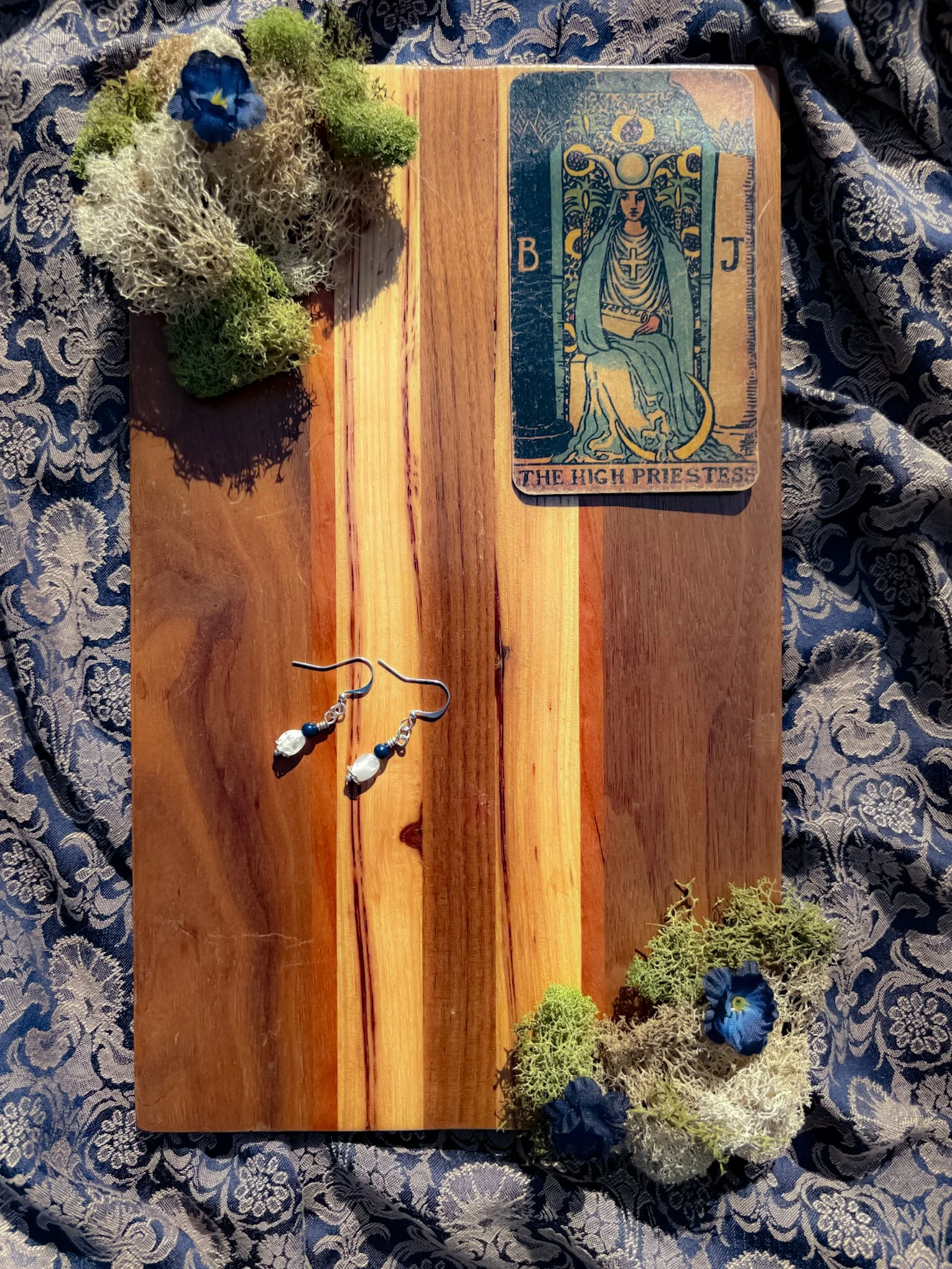 Lunar Balance Dangle Earrings