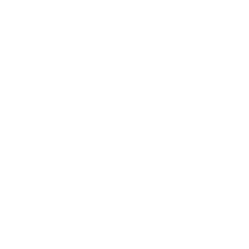 Outline of a person meditating with a heart on the chest and a halo above the head, on a black background.
