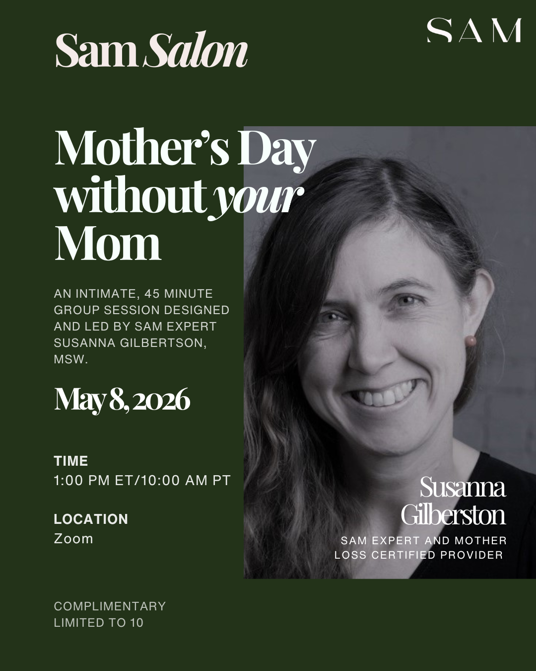 Mother’s Day Without your Mom