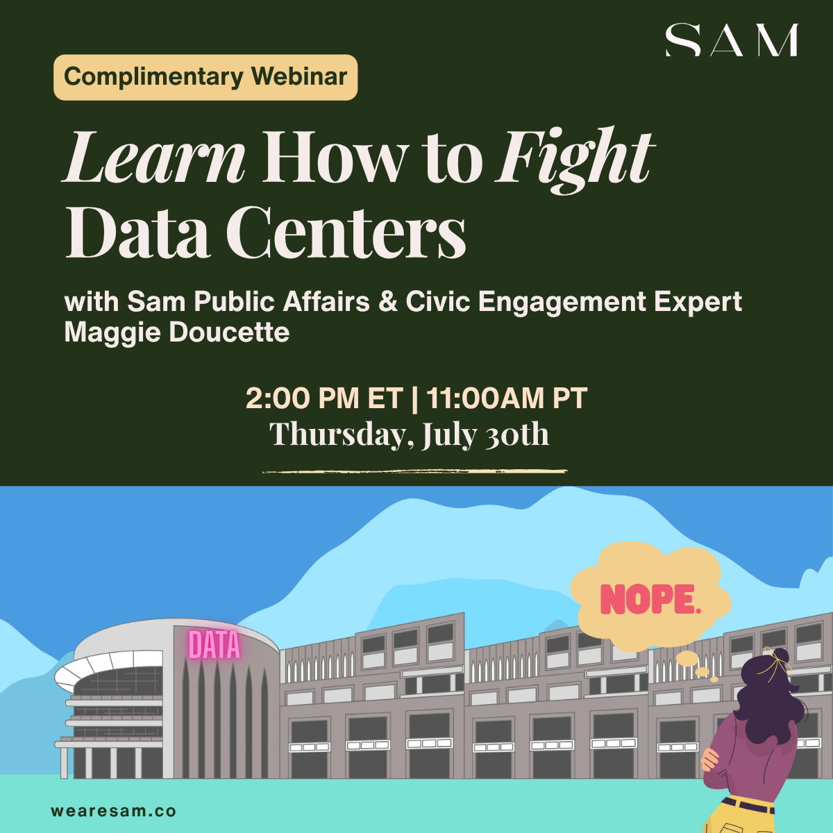 Learn How to Fight Data Centers - Complimentary Webinar