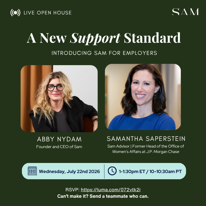 A New Support Standard: Introducing Sam for Employers