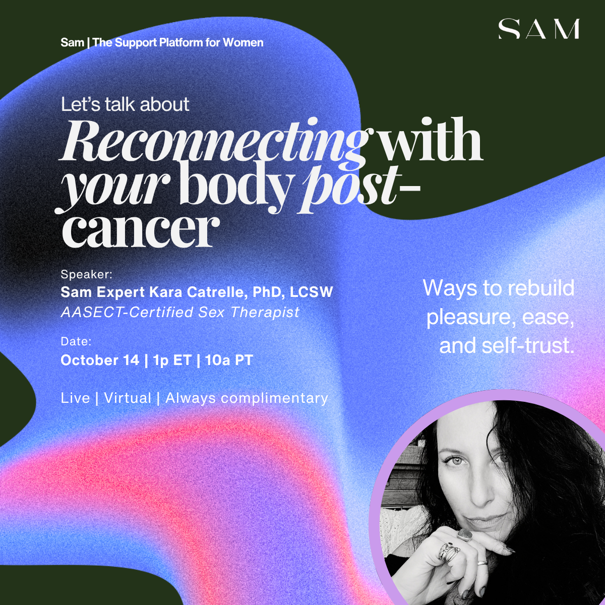 Sam Talks: Reconnecting with your body post-cancer