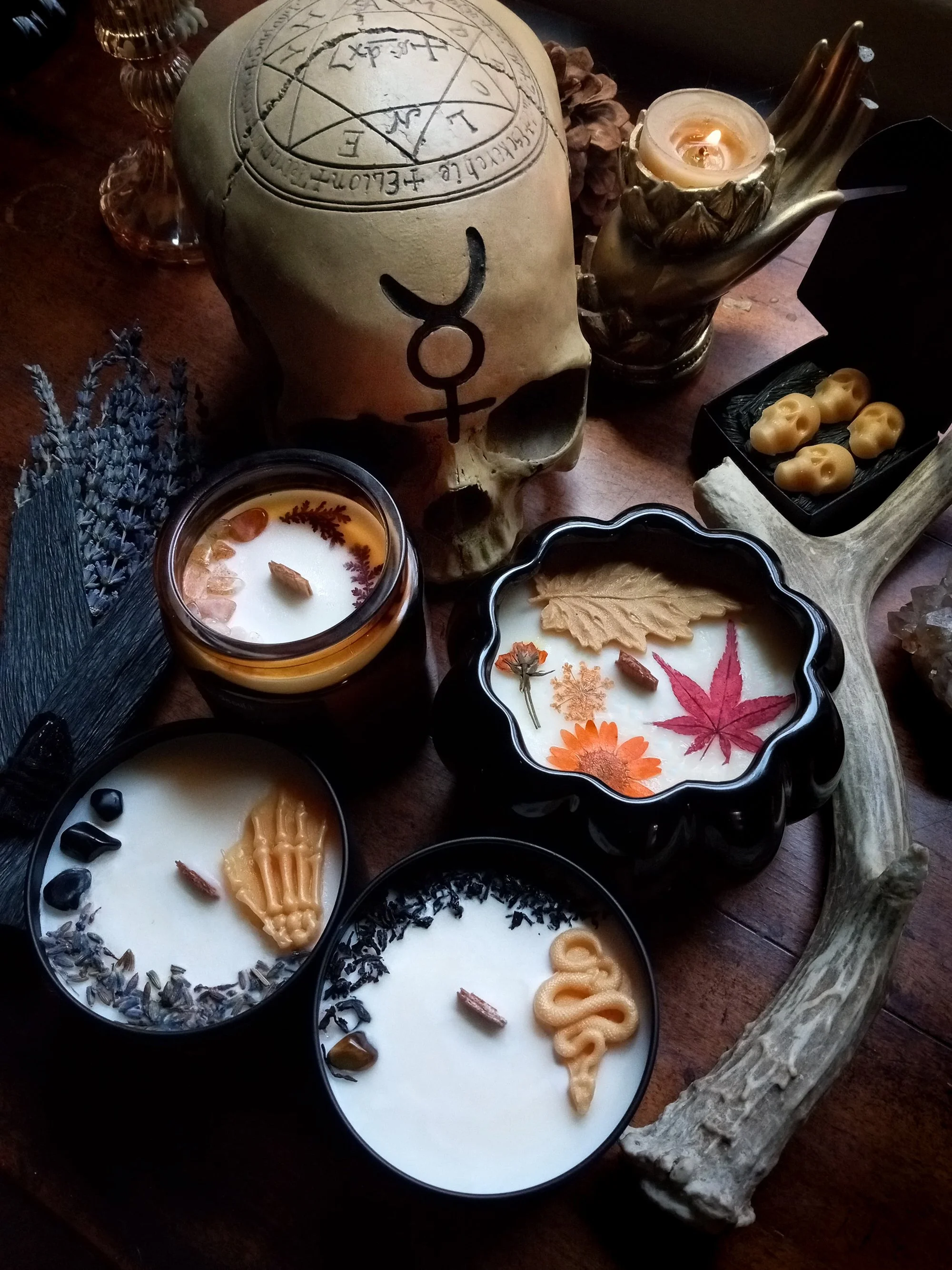🍂☾ AUTUMN EQUINOX BOX ~ DEATH MAGICK ☾💀 beyond the veil collection pre-orders